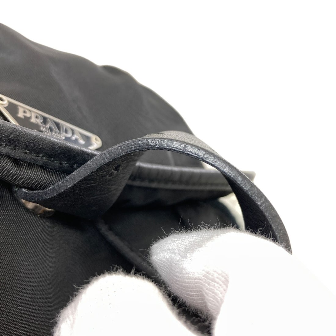 Prada Logo Nylon Hardware Backpack Daypack - 13