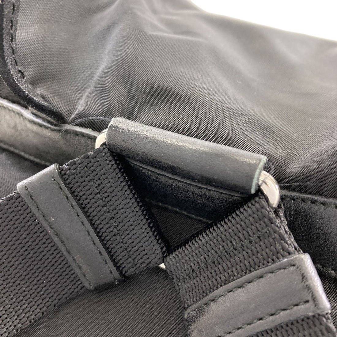Prada Logo Nylon Hardware Backpack Daypack - 19