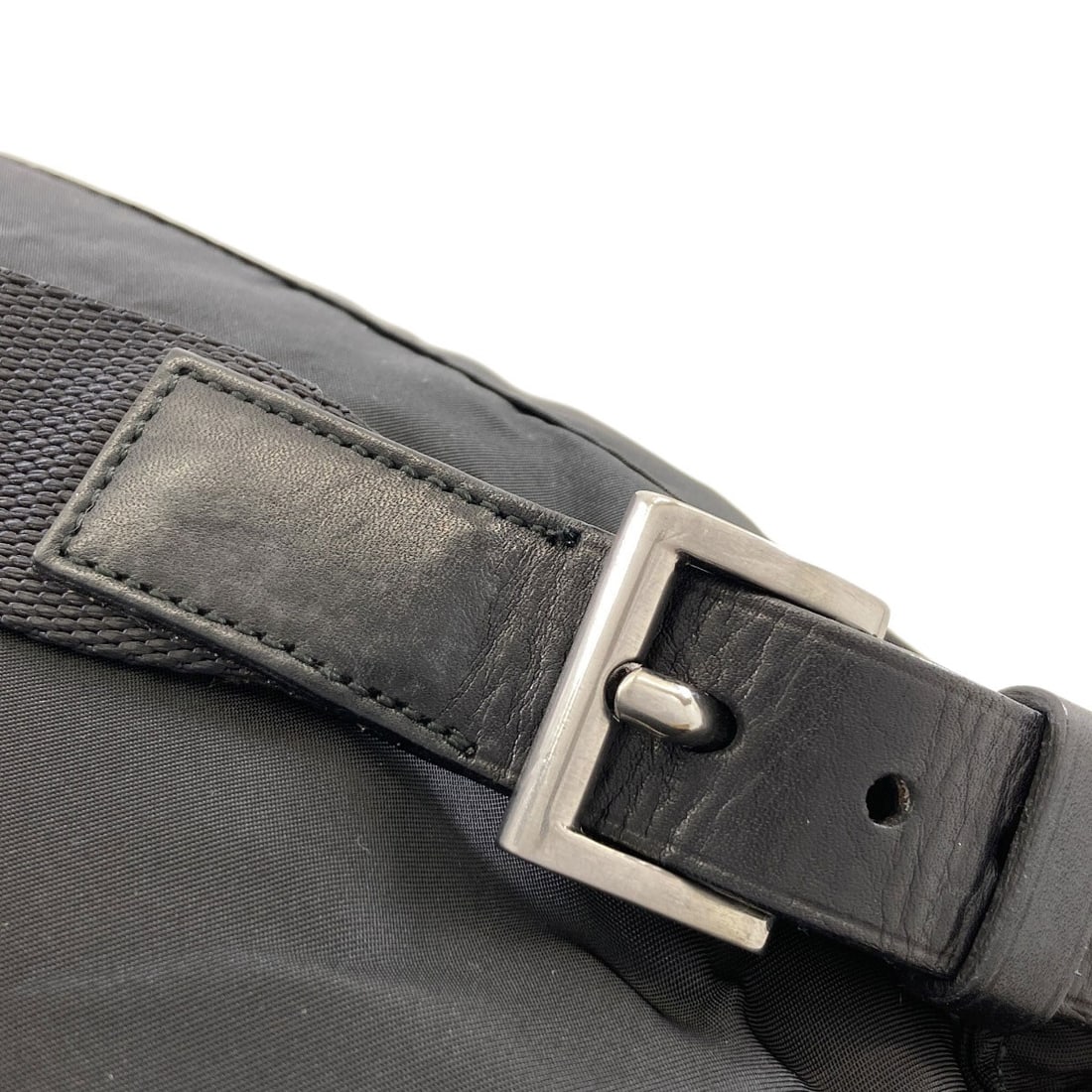 Prada Logo Nylon Hardware Backpack Daypack - 20
