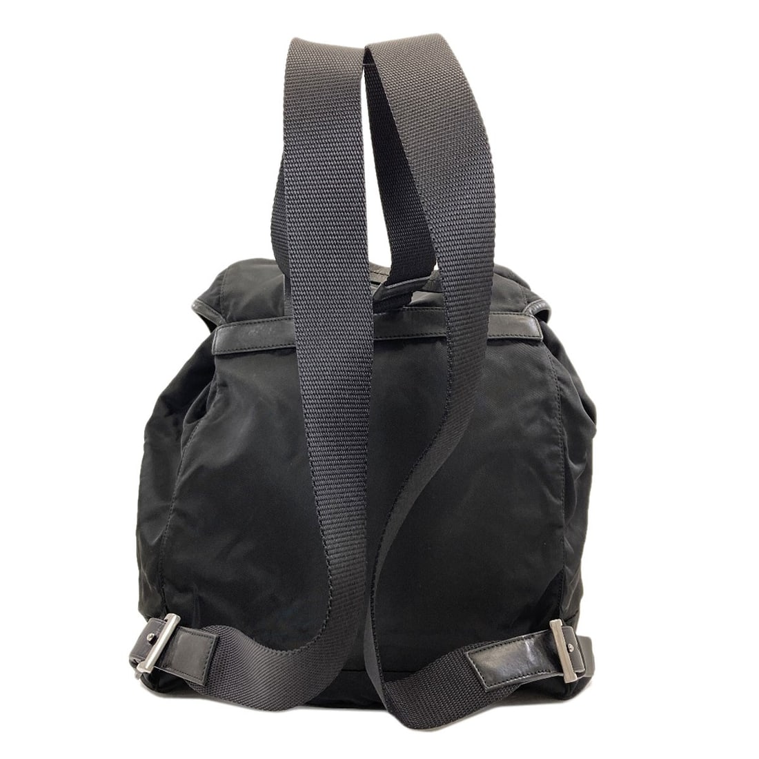 Prada Logo Nylon Hardware Backpack Daypack - 2