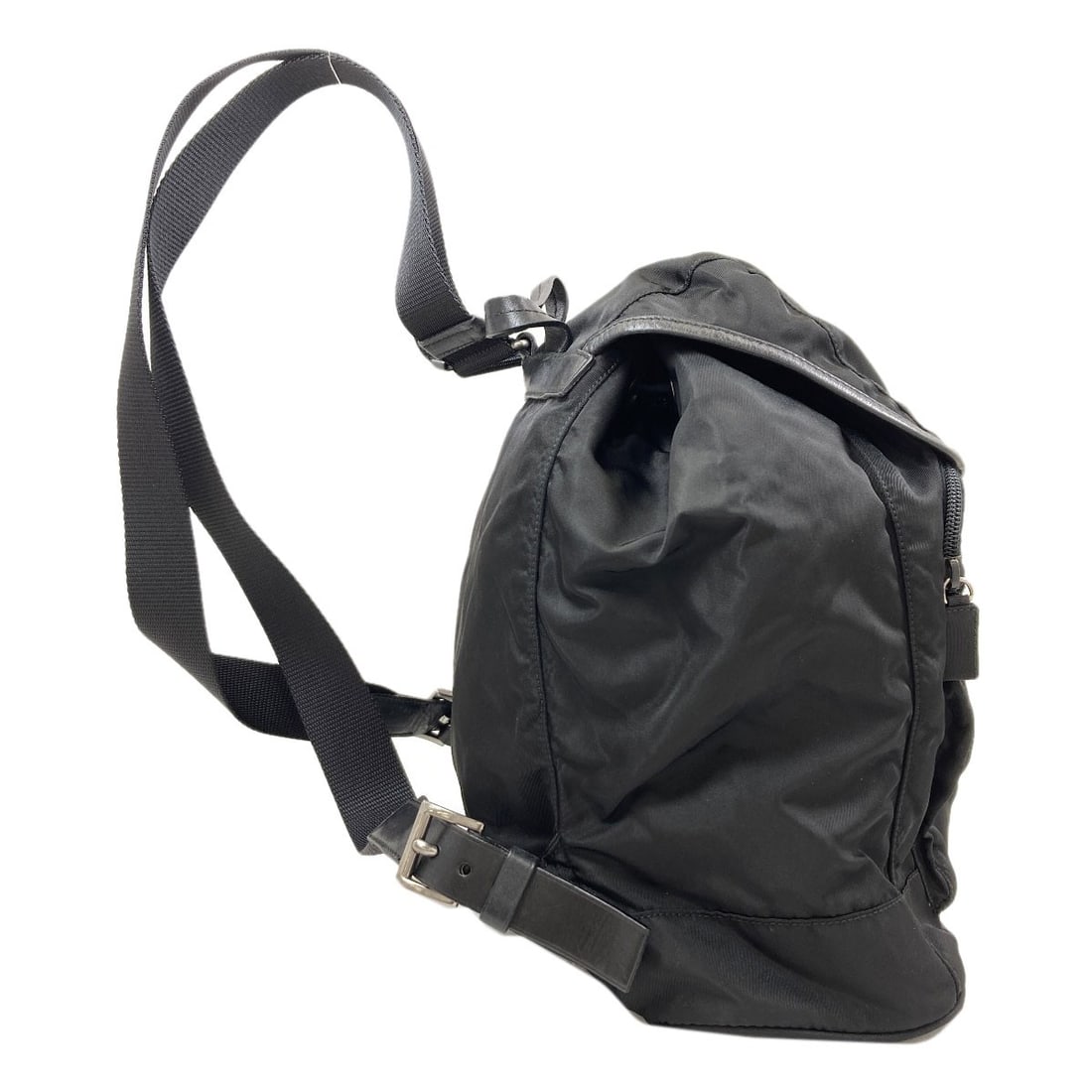 Prada Logo Nylon Hardware Backpack Daypack - 3