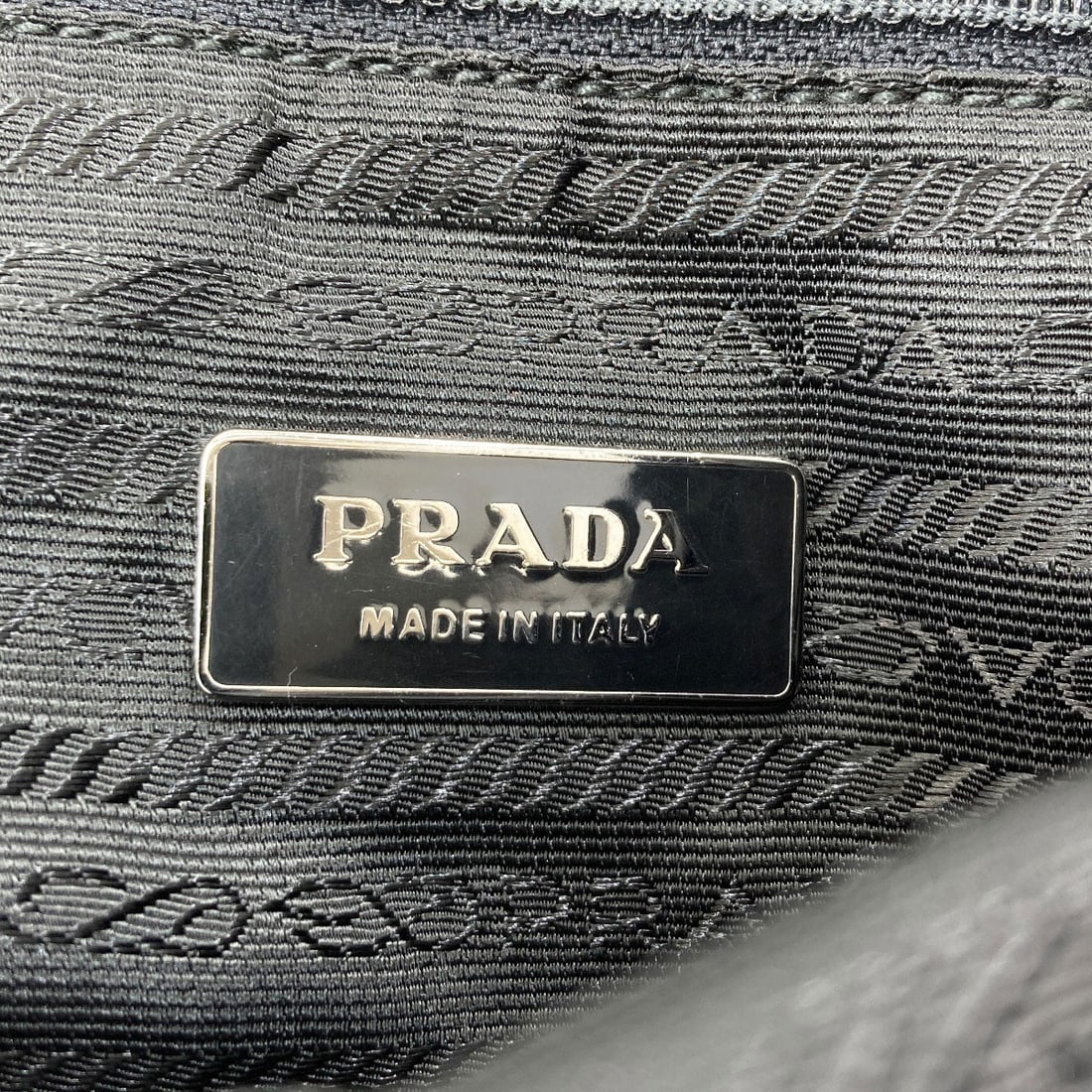 Prada Logo Nylon Hardware Backpack Daypack - 6