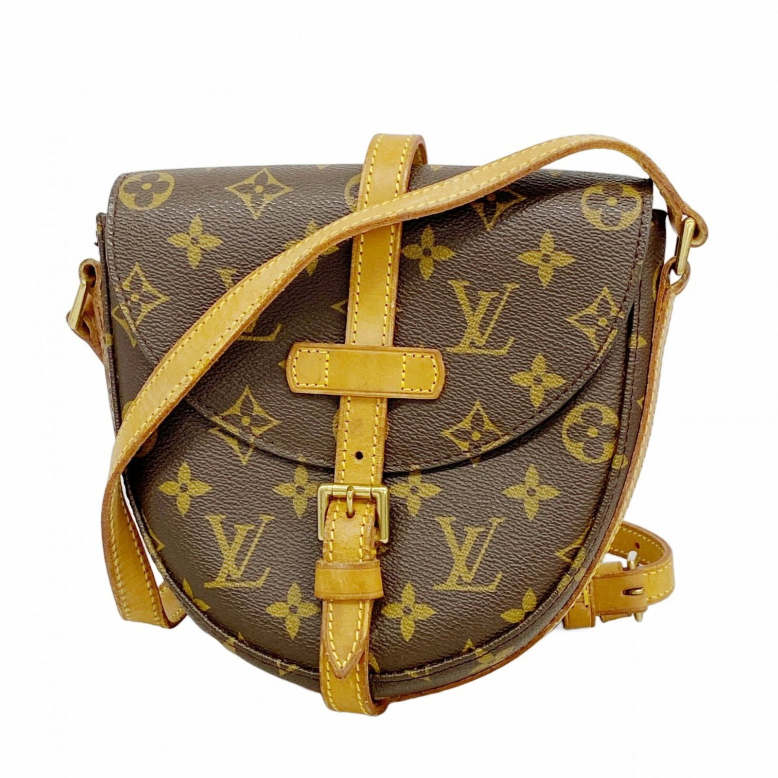 Shoulder Bag By Louis Vuitton: Shoulder Bag By Louis Vuitton Brown Louis Vuitton shoulder bag with dimensions 18.5cm x 18cm x 5.5cm, featuring the brand's signature monogram pattern and classic design. This stylish bag is made to l
