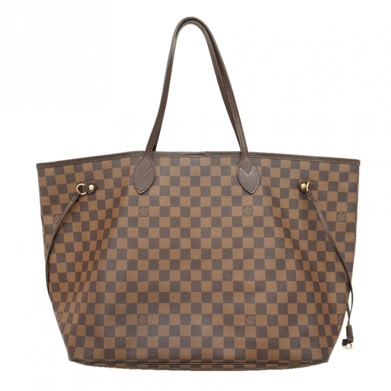 Louis Vuitton Tote Bag: Louis Vuitton Tote Bag Louis Vuitton's Ebene Tote Bag boasts sleek lines and a timeless design, measuring 32cm x 39.5cm x 20cm in size. Crafted with attention to detail, this bag features the iconic m