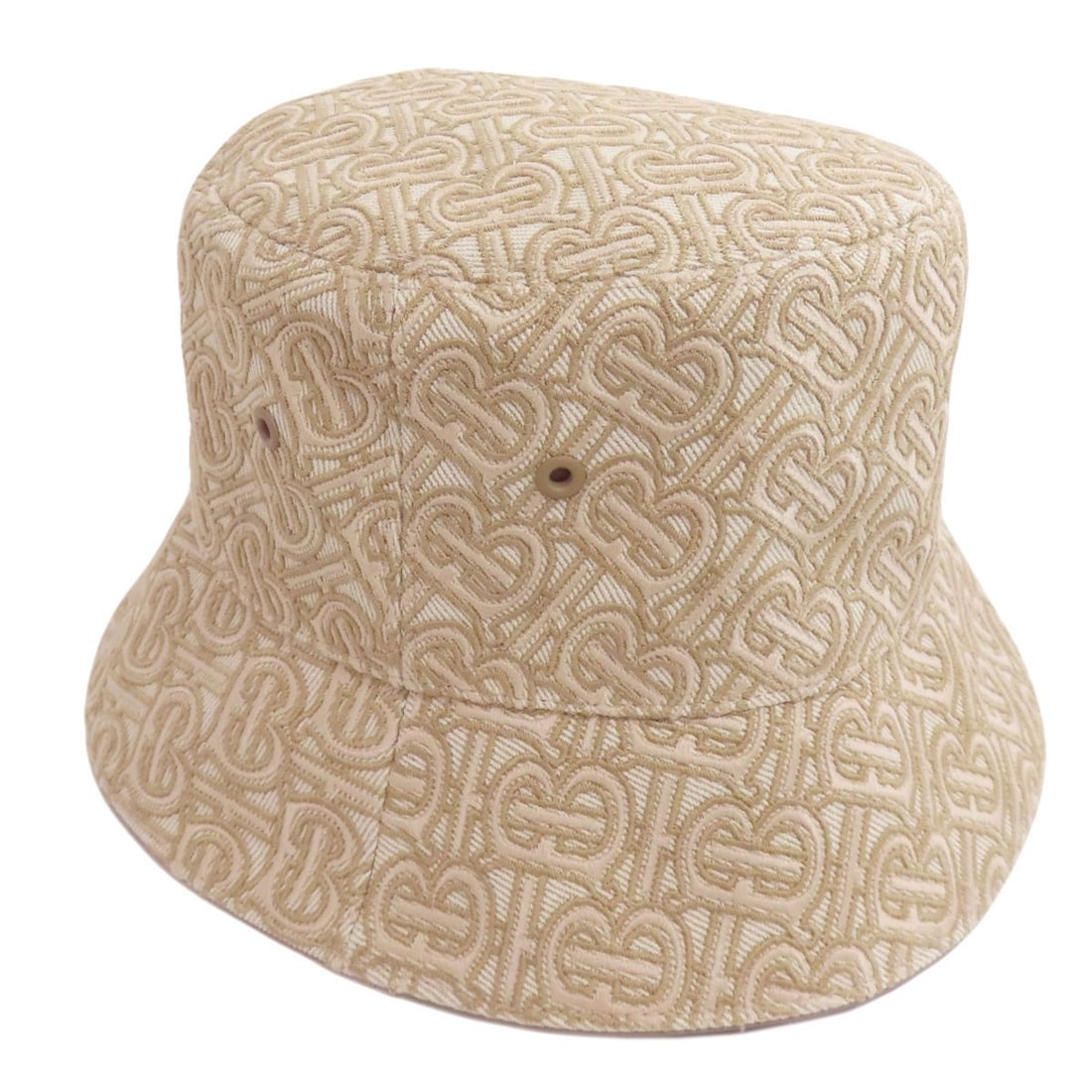 Bucket Hat Canvas Burberry: Bucket Hat Canvas Burberry Canvas Burberry bucket hat in beige. Made from canvas, this style features a signature (note: the work bears a signature). The exterior color matches the interior. Item Spec