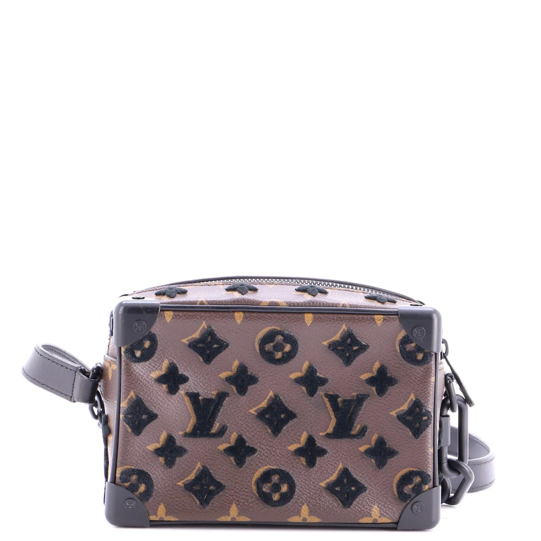 Vuitton Soft Trunk Bag Louis Monogram Tuffetage Canvas Mini - 3