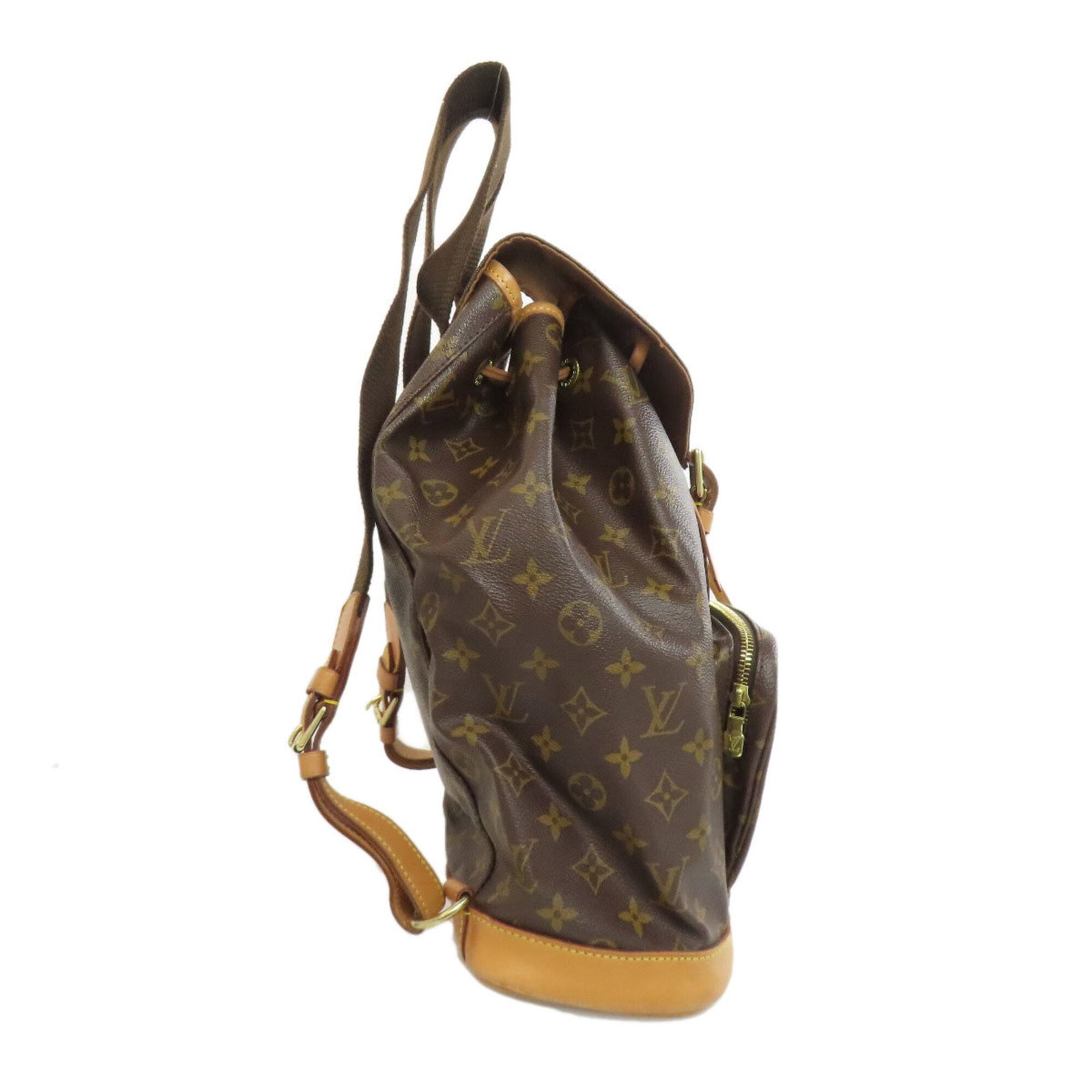Canvas backpack monogram Louis Vuitton - 3