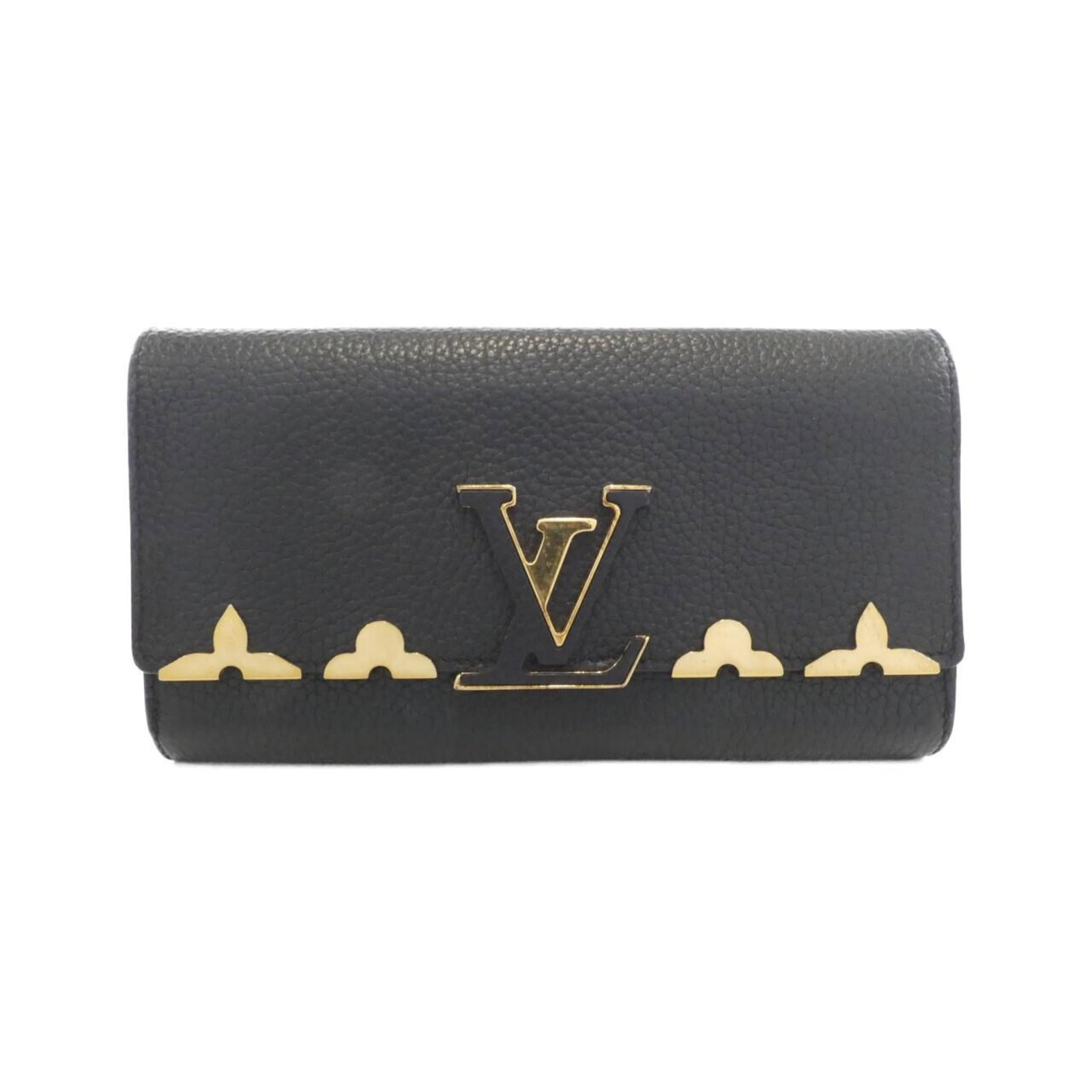 Long Bi Fold Wallet Louis Vuitton: Long Bi Fold Wallet Louis Vuitton Black Long Bi Fold Wallet by Louis Vuitton, measuring 11cm x 20cm x 2cm. This stylish wallet features a classic design with clean lines and a sleek black finish, perf