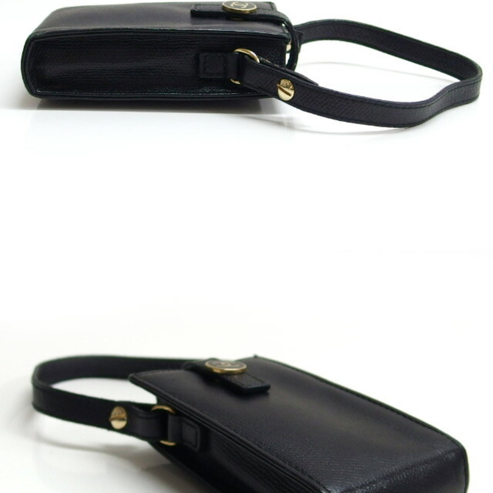 Case leather cigar Chanel - 4