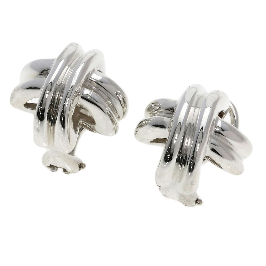 Signature Earring Tiffany Co Silver: Signature Earring Tiffany Co Silver Item Specifics: Brand: TIFFANY&Co. Style: earring Material: Silver Color: Silver Metal: SV Main Stone: No stone Type: earring Exterior Color: Silver Product Discla