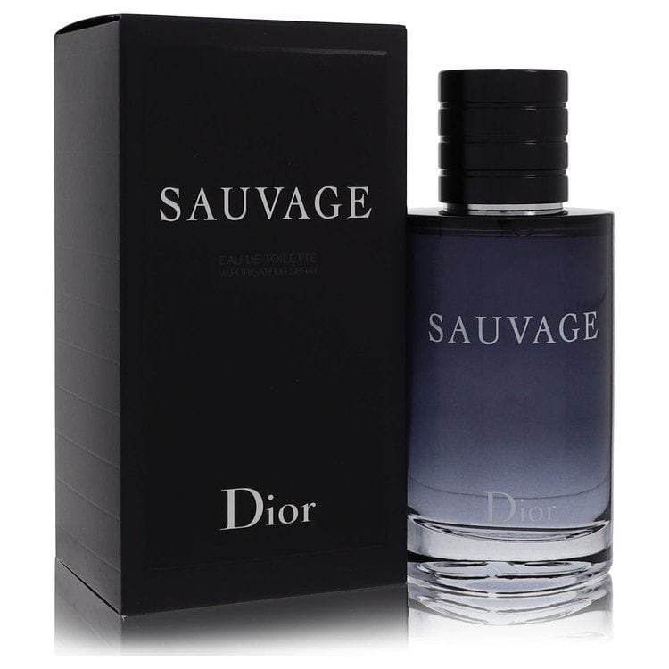 Sauvage by Christian Dior Eau De Toilette Spray 3.4 oz: Sauvage by Christian Dior Eau De Toilette Spray 3.4 oz Sauvage by Christian Dior Eau De Toilette Spray 3.4 oz unleashes your inner savage with its fresh, ferocious fragrance inspired by the wild open