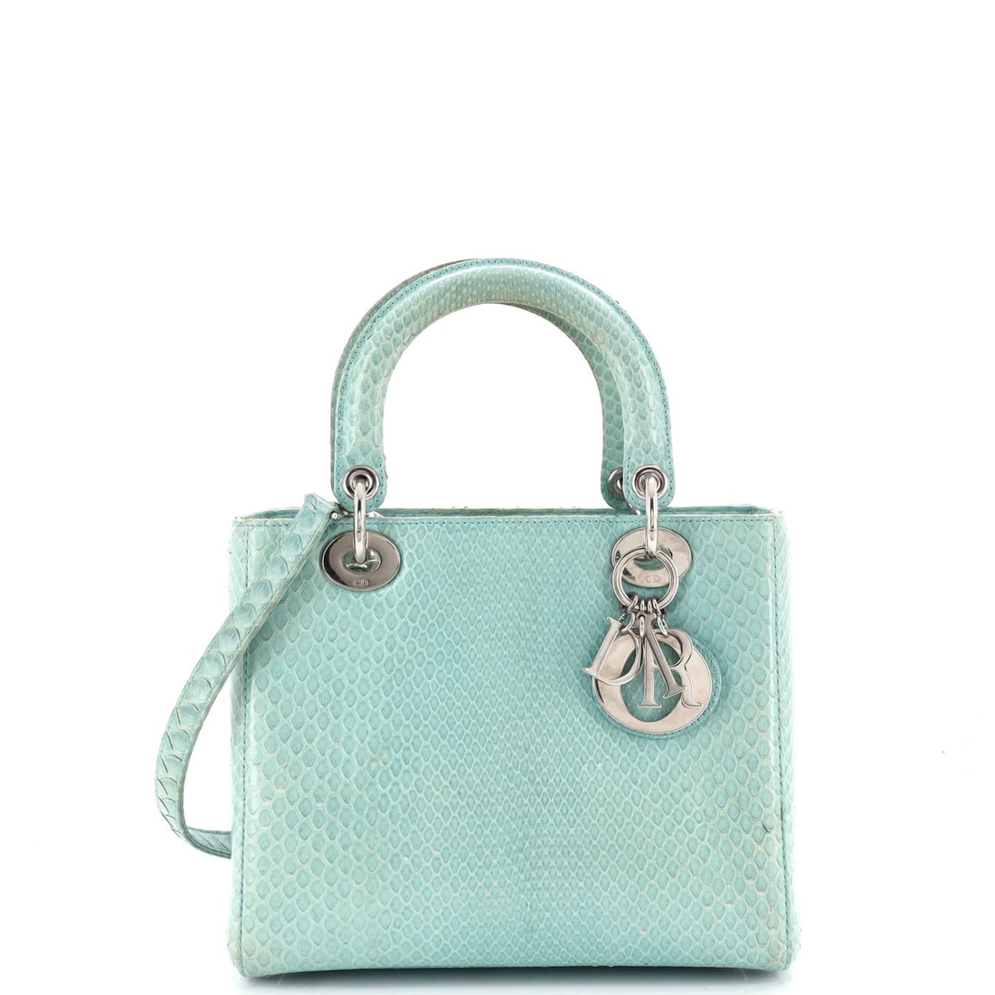Python Medium Christian Dior Lady Dior Bag