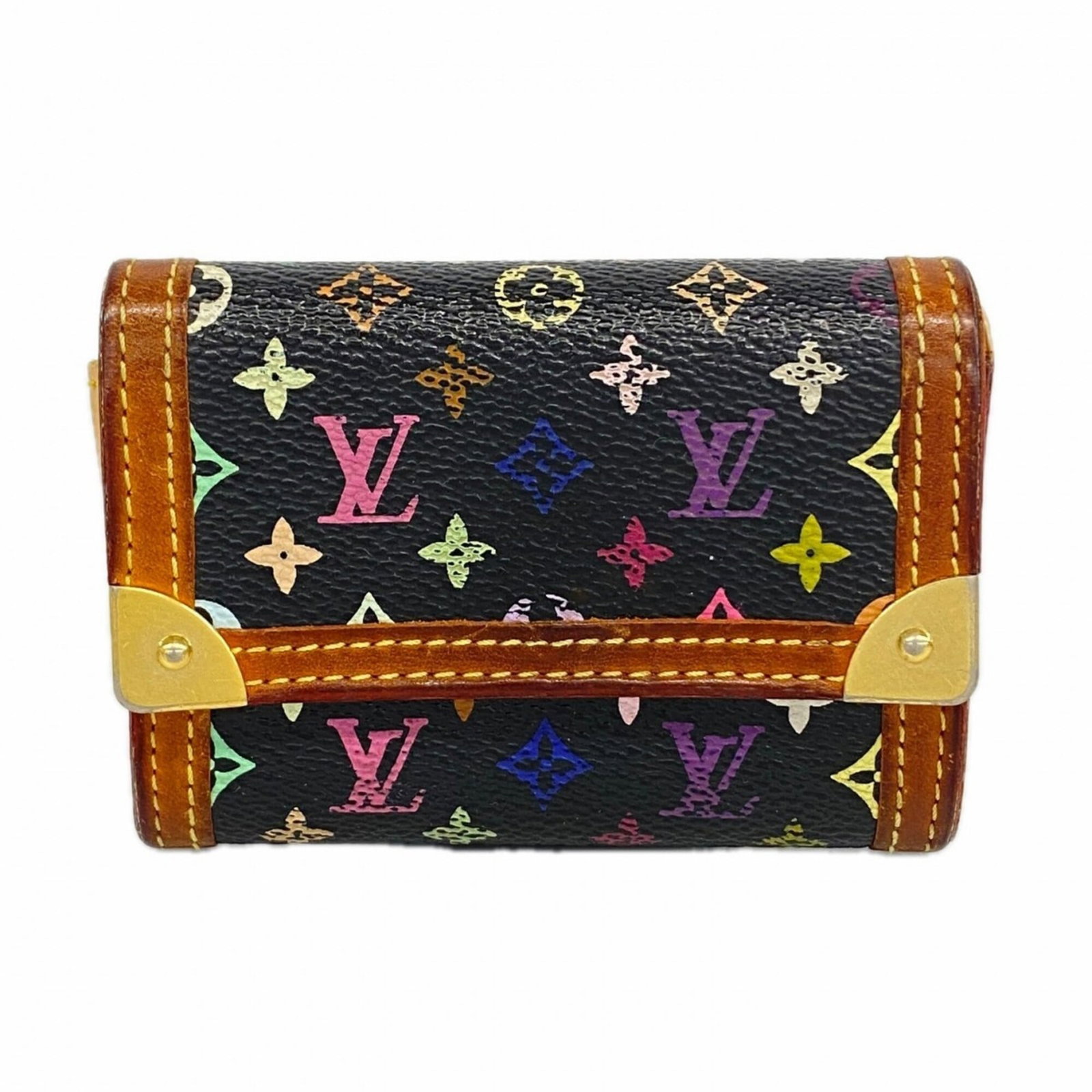 Louis Vuitton Coin Purse/ Coin Case: Louis Vuitton Coin Purse/ Coin Case The Louis Vuitton Coin Purse features a sleek Noir color and compact size, making it a stylish accessory for everyday use. With its classic design and durable const