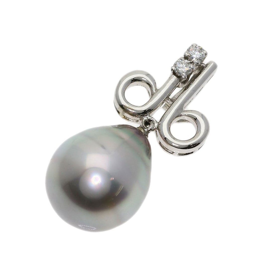 K14 White Gold Mikimoto Top Diamond Pearl Pendant: K14 White Gold Mikimoto Top Diamond Pearl Pendant K14 White Gold Mikimoto Top Diamond Pearl Pendant features a stunning pearl set atop a K14 white gold setting, showcasing the beauty of these iconic p