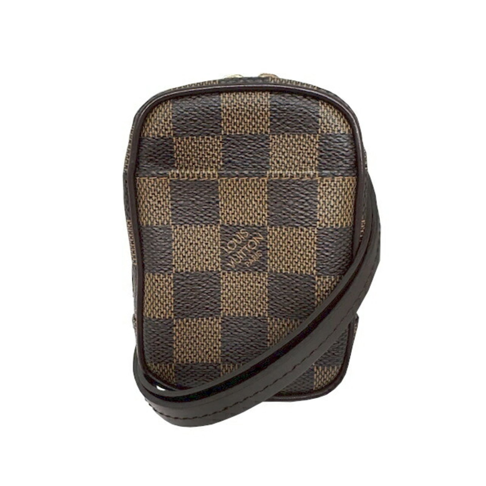 Shoulder Bag Damier Canvas By Louis Vuitton: Shoulder Bag Damier Canvas By Louis Vuitton Damier Canvas by Louis Vuitton, a classic shoulder bag with a timeless design. Made from high-quality Damier Canvas material in a rich brown and Ebene color