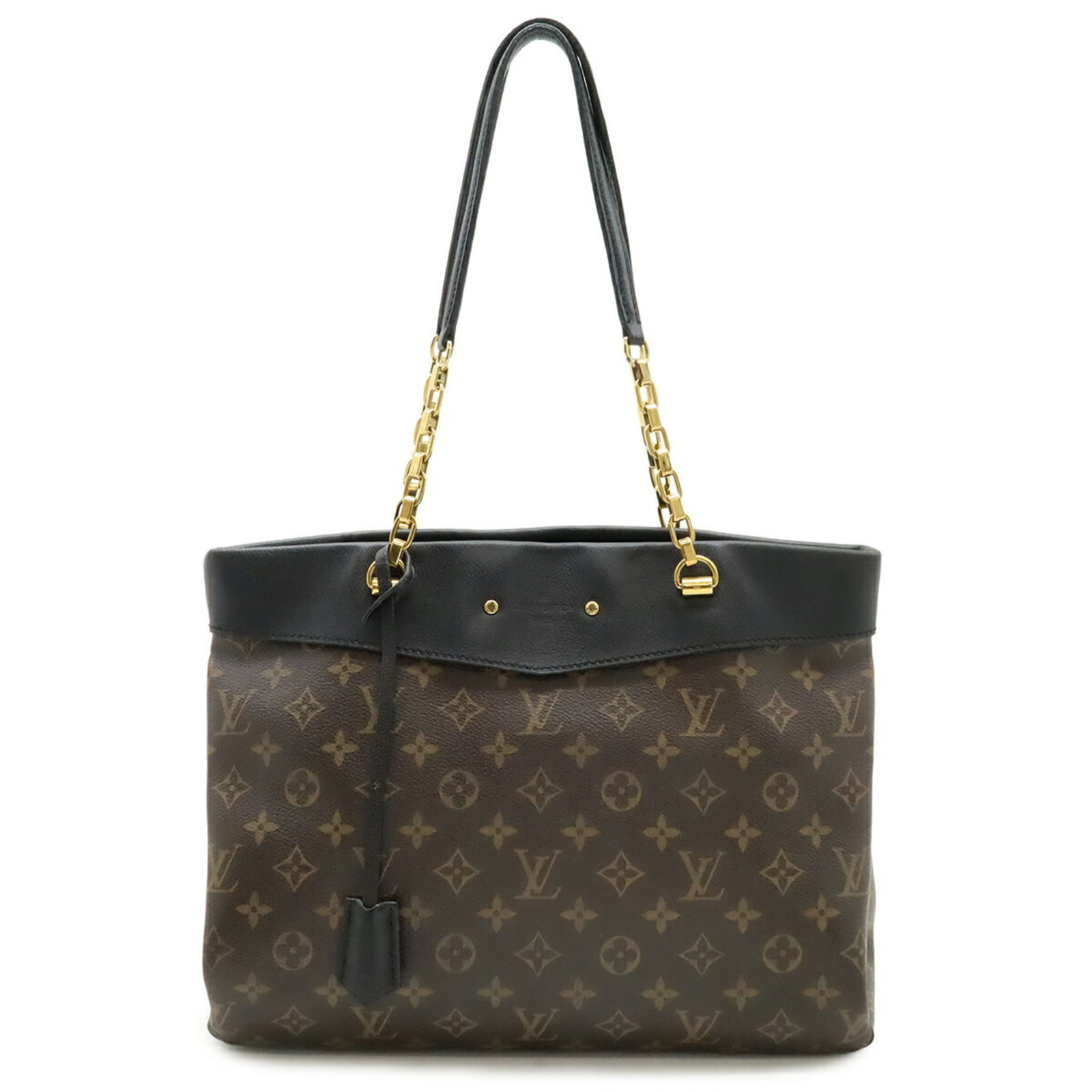Monogram Leather Louis Vuitton Tote Bag: Monogram Leather Louis Vuitton Tote Bag Monogram Leather Louis Vuitton Tote Bag. Made from high-quality monogram leather, this classic tote bag features a timeless design with clean lines and a spacio