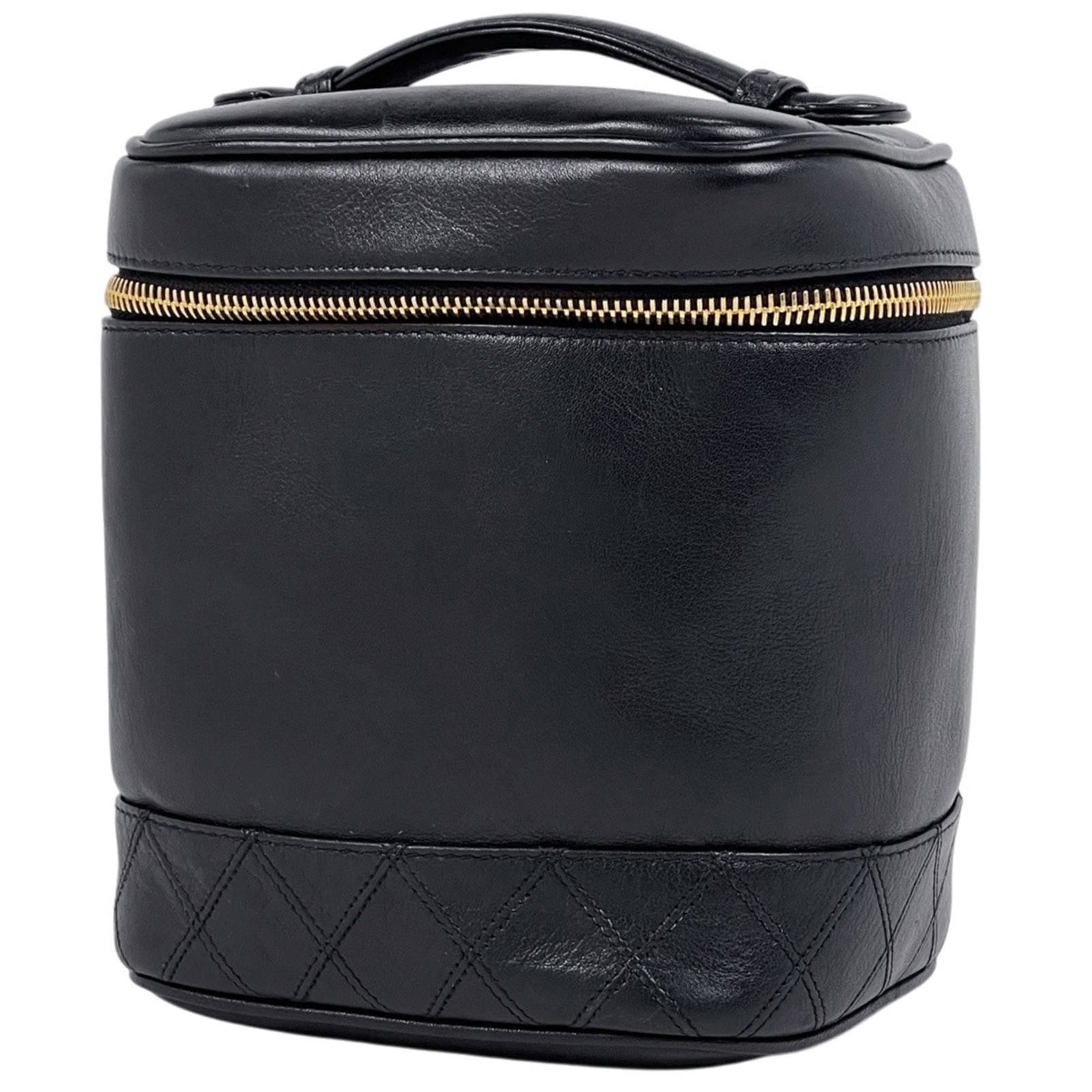 Vanity Bag Pouch Leather Chanel (1 of 9)
