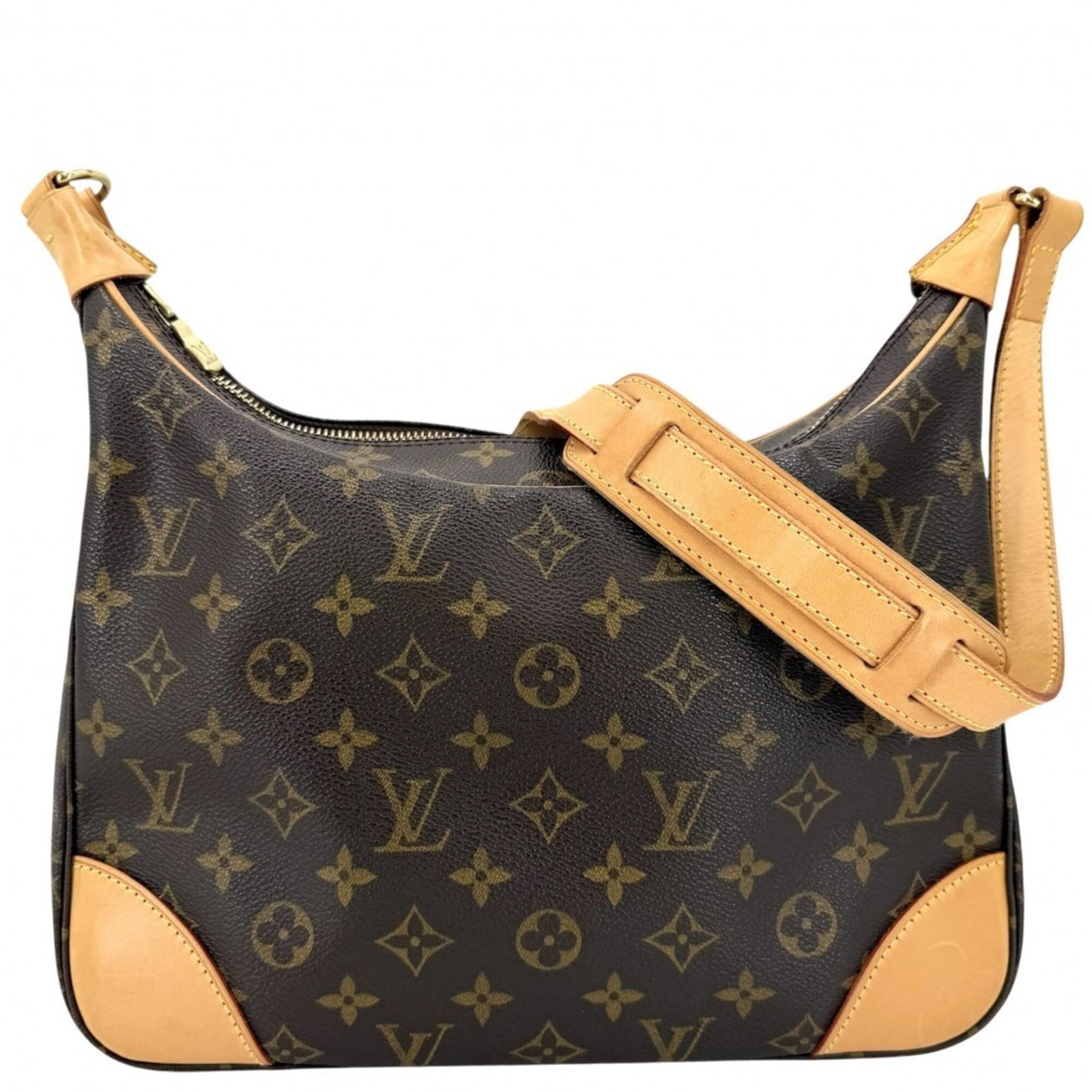 Monogram Louis Vuitton Shoulder Bag: Monogram Louis Vuitton Shoulder Bag Monogram Louis Vuitton Shoulder Bag. Made from high-quality materials, this bag features the iconic Monogram pattern in brown. With its classic design and timeless 