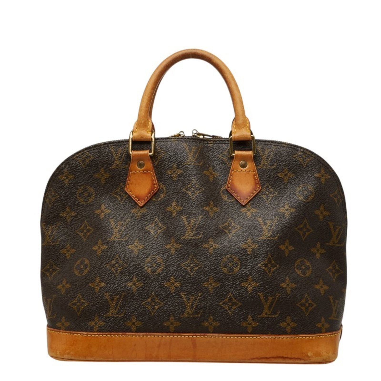 Vuitton Louis Handbag Pvc Leather: Vuitton Louis Handbag Pvc Leather The Louis Vuitton M51130 Handbag boasts a striking combination of PVC and leather materials, presented in a rich brown color. Measuring 23cm x 30cm x 16cm, this styli