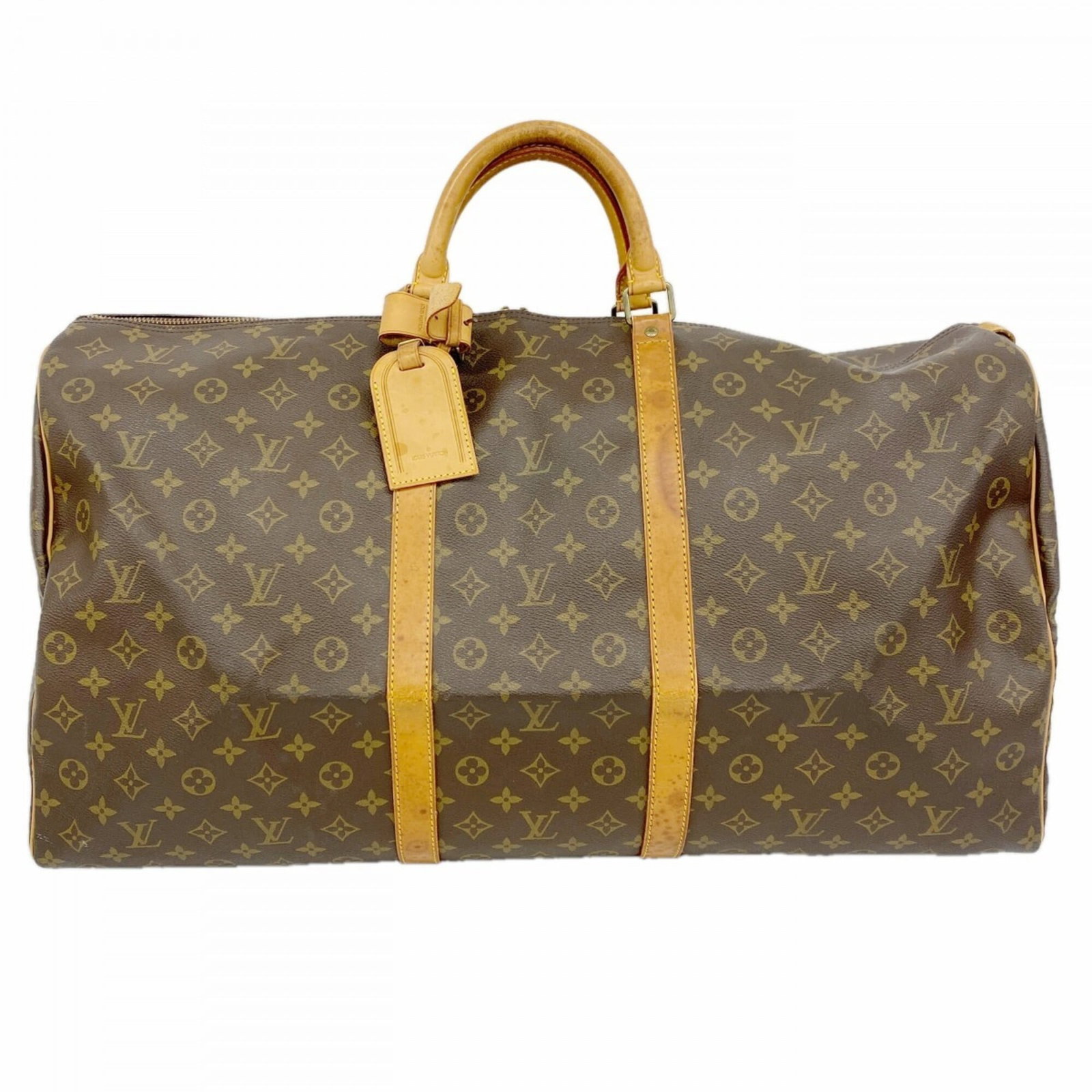 Boston Bag by Louis Vuitton: Boston Bag by Louis Vuitton Boston Bag by Louis Vuitton, featuring the iconic monogram pattern in rich brown hues, boasts a timeless design with clean lines and classic proportions. Measuring 33cm x 6