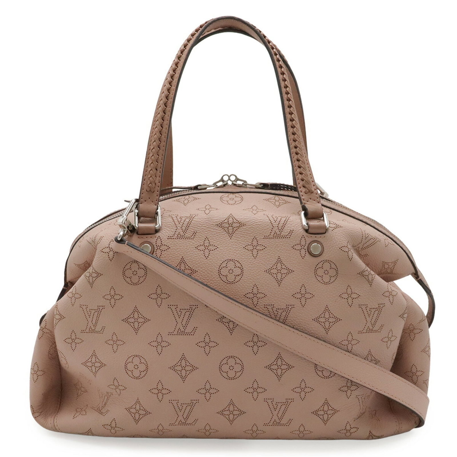 Louis Vuitton Handbag Shoulder Bag Mahina Leather: Louis Vuitton Handbag Shoulder Bag Mahina Leather Magnolia Mahina Leather Louis Vuitton Shoulder Bag boasts its signature style with 20cm x 34.5cm x 19cm dimensions and a weight of 770g, making it a s