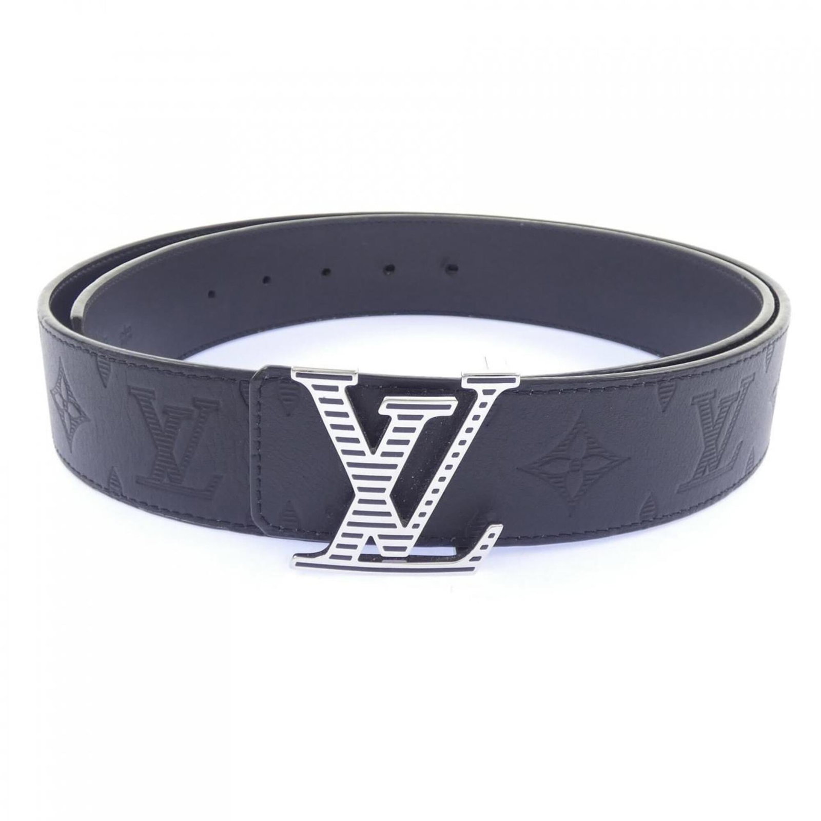 Standard Belt By Louis Vuitton: Standard Belt By Louis Vuitton Standard belt by Louis Vuitton, featuring classic black design with a width of 4cm and adjustable length between 90cm-100cm. Made from high-quality materials, this stand