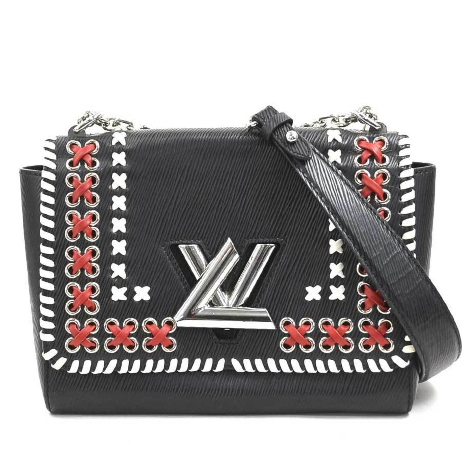 Louis Vuitton Shoulder Bag Epi Leather: Louis Vuitton Shoulder Bag Epi Leather The Louis Vuitton Shoulder Bag Epi Leather features sleek, black design with the option to add red accents. Made from high-quality Epi leather, this stylish bag 