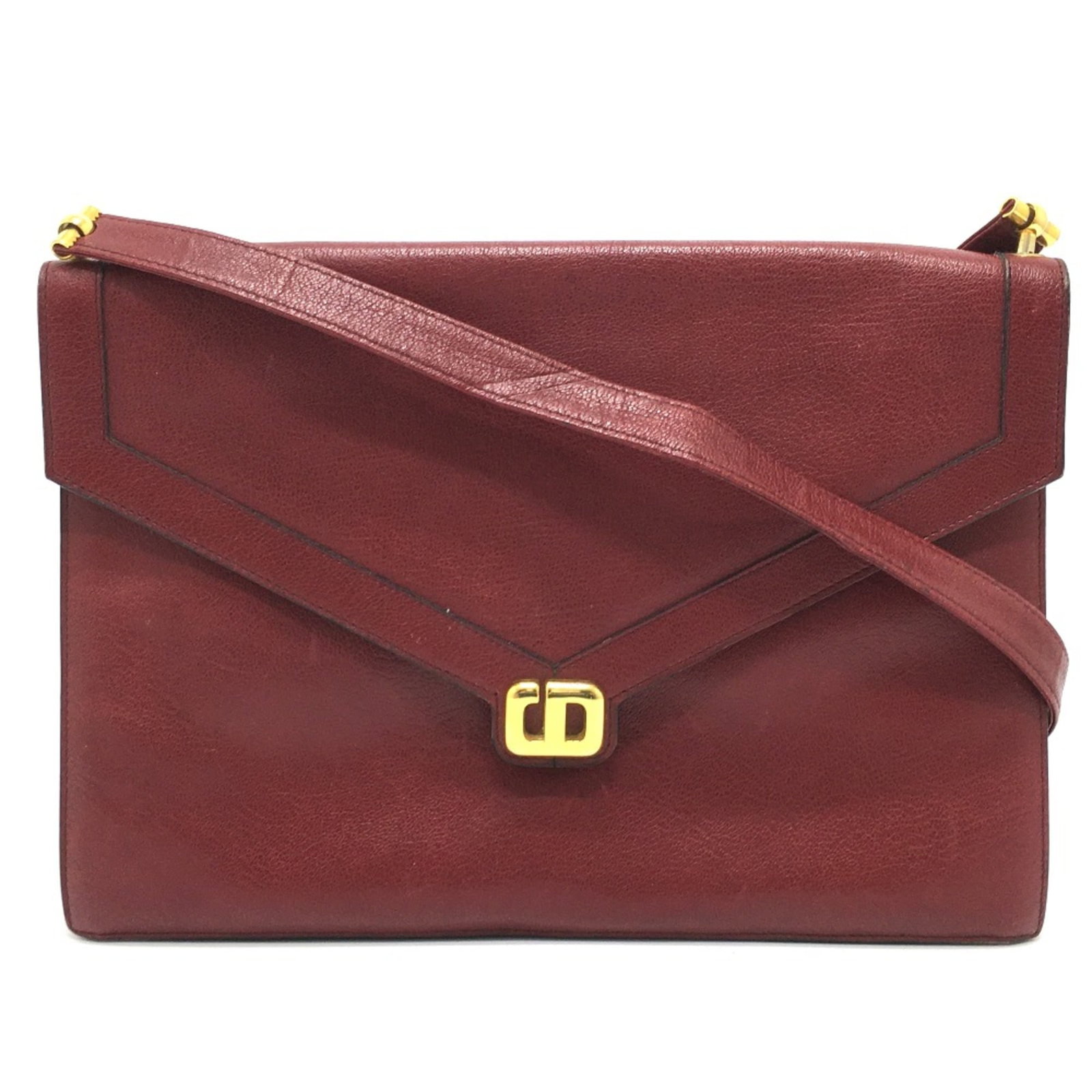 Dior Leather Shoulder Bag Christian: Dior Leather Shoulder Bag Christian The Dior Leather Shoulder Bag Christian boasts sleek, modern design with its signature red hue. Crafted from high-quality leather, this stylish shoulder bag measure