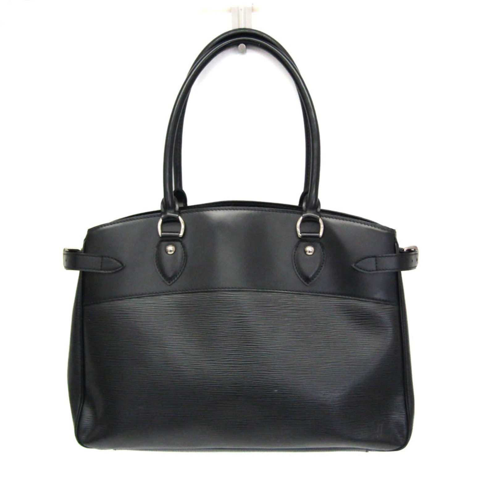 Vuitton Louis Epi Leather Handbag: Vuitton Louis Epi Leather Handbag The Louis Vuitton Passy GM Epi Leather Handbag boasts sleek, sophisticated design with its iconic Epi leather exterior and silver hardware. This stylish bag features 