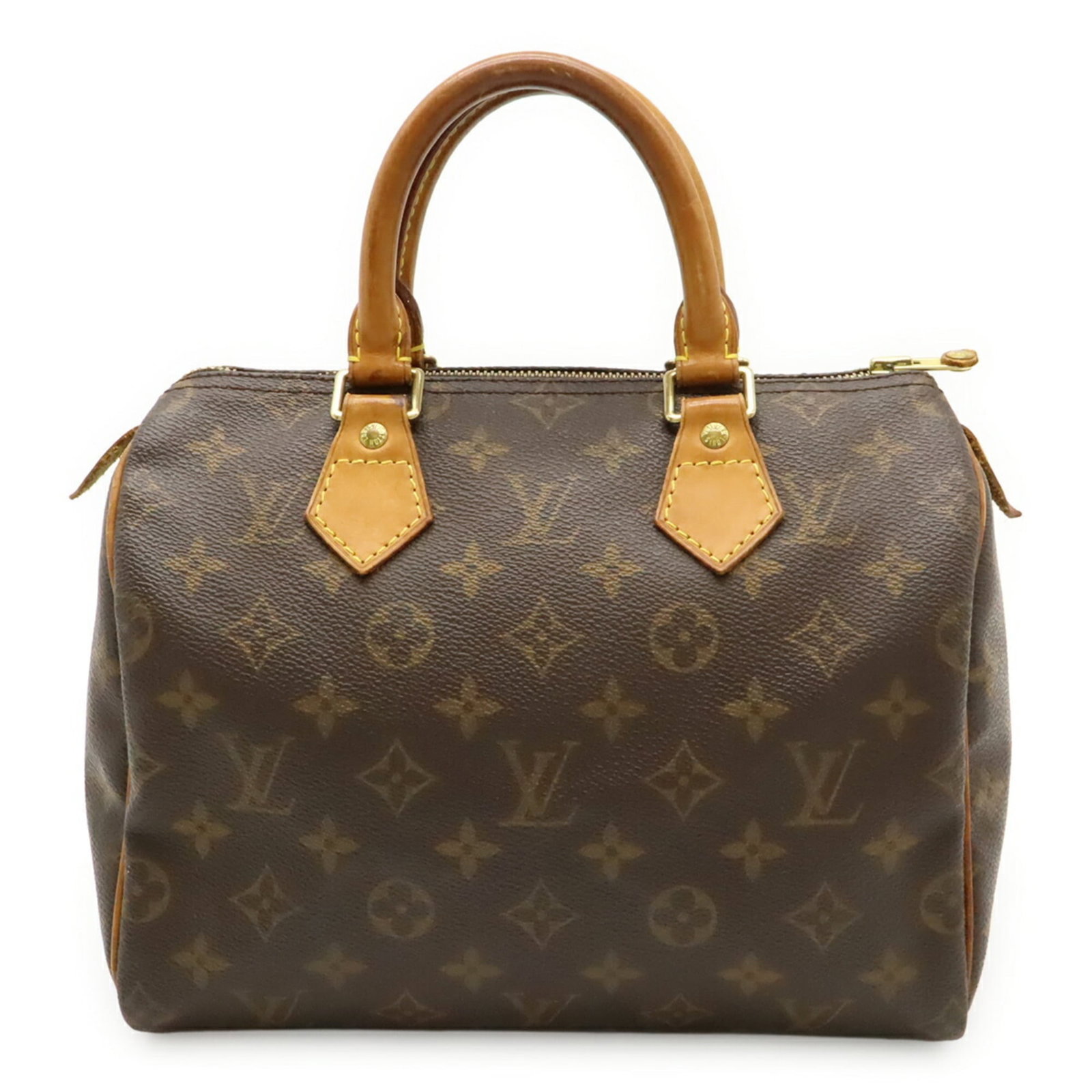 Vuitton Handbag Monogram Louis: Vuitton Handbag Monogram Louis Monogram Louis Vuitton Handbag in Brown. This casual, women's handbag features the iconic Monogram pattern and measures 19cm x 25.5cm x 15cm. Weighing 330g, it is made f