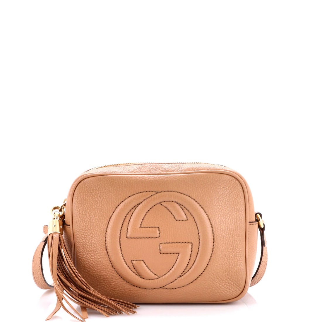 Gucci Soho Disco Crossbody Bag Leather Small: Gucci Soho Disco Crossbody Bag Leather Small Small but stylish, the Gucci Soho Disco Crossbody Bag Leather Small offers neutral elegance with its understated exterior and silver hardware. Measuring ju