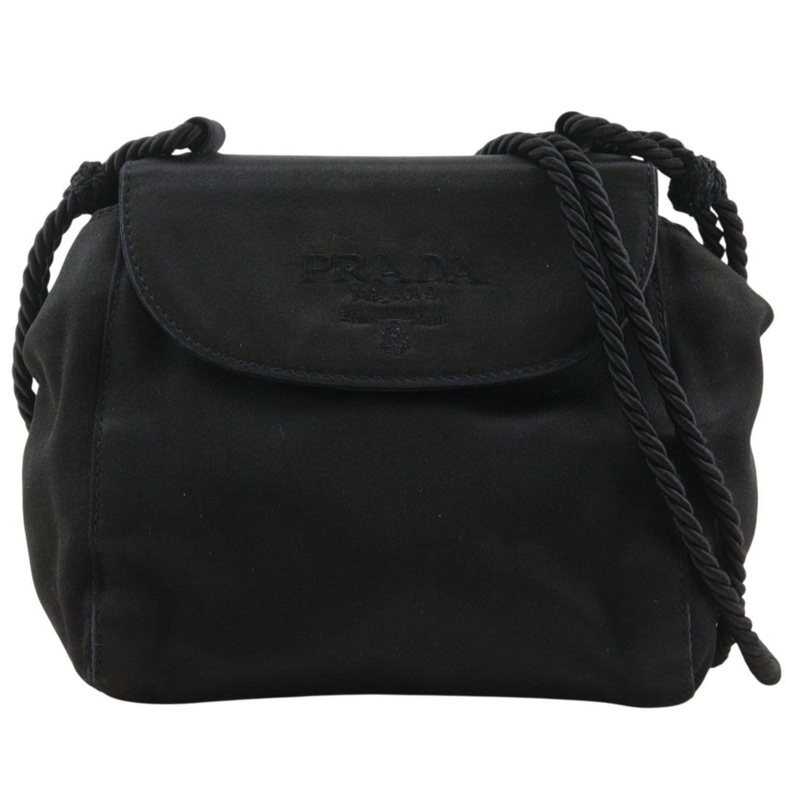 Shoulder Bag Satin Prada (1 of 15)