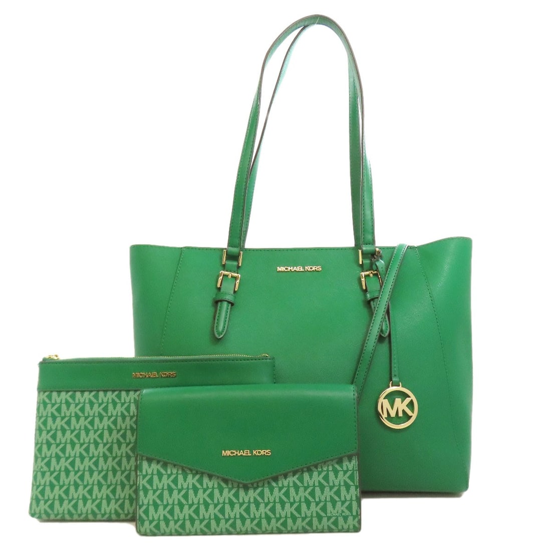 Michael Kors Logo Tote Bag Leather (1 of 20)