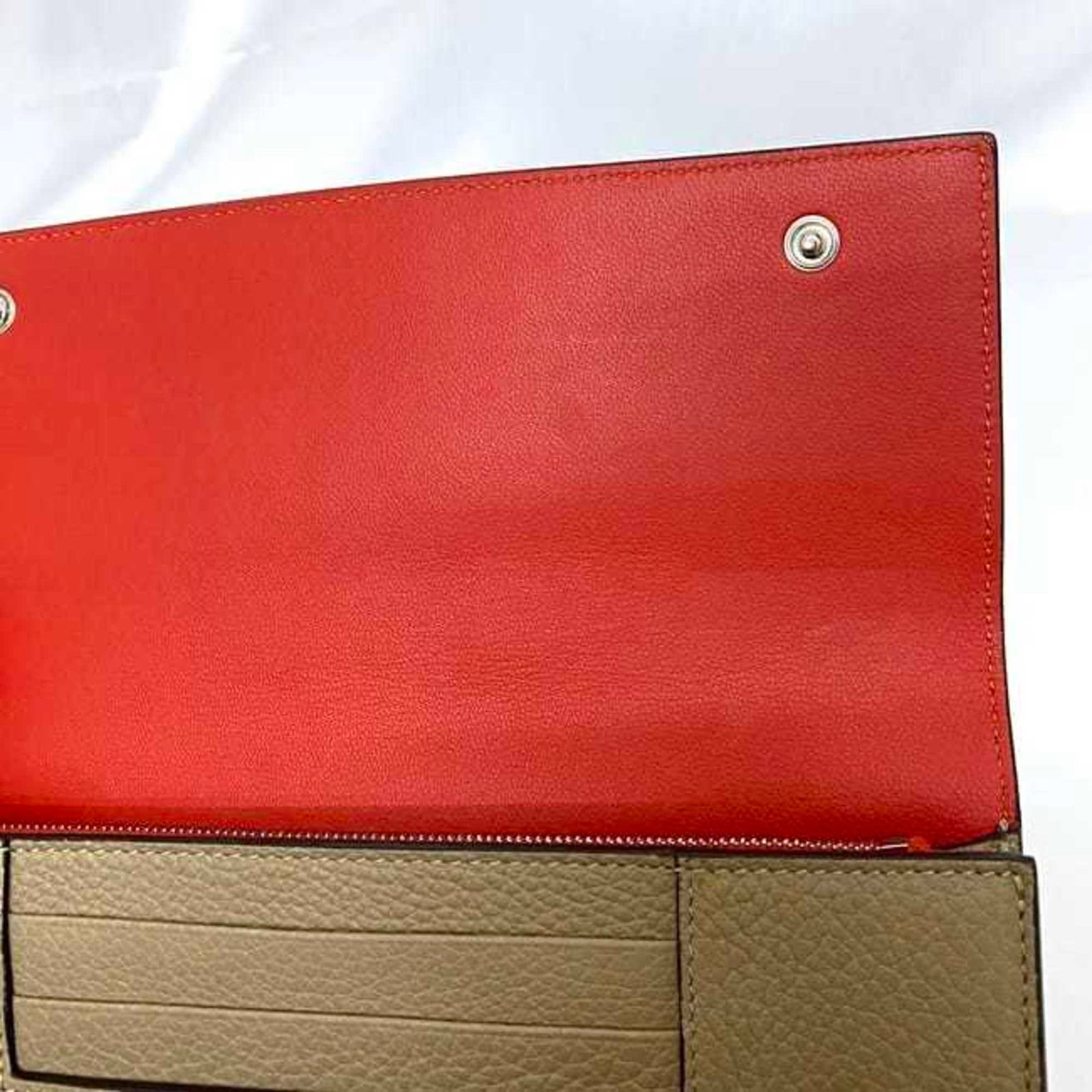 Long Wallet Celine Bi Fold Leather - 9