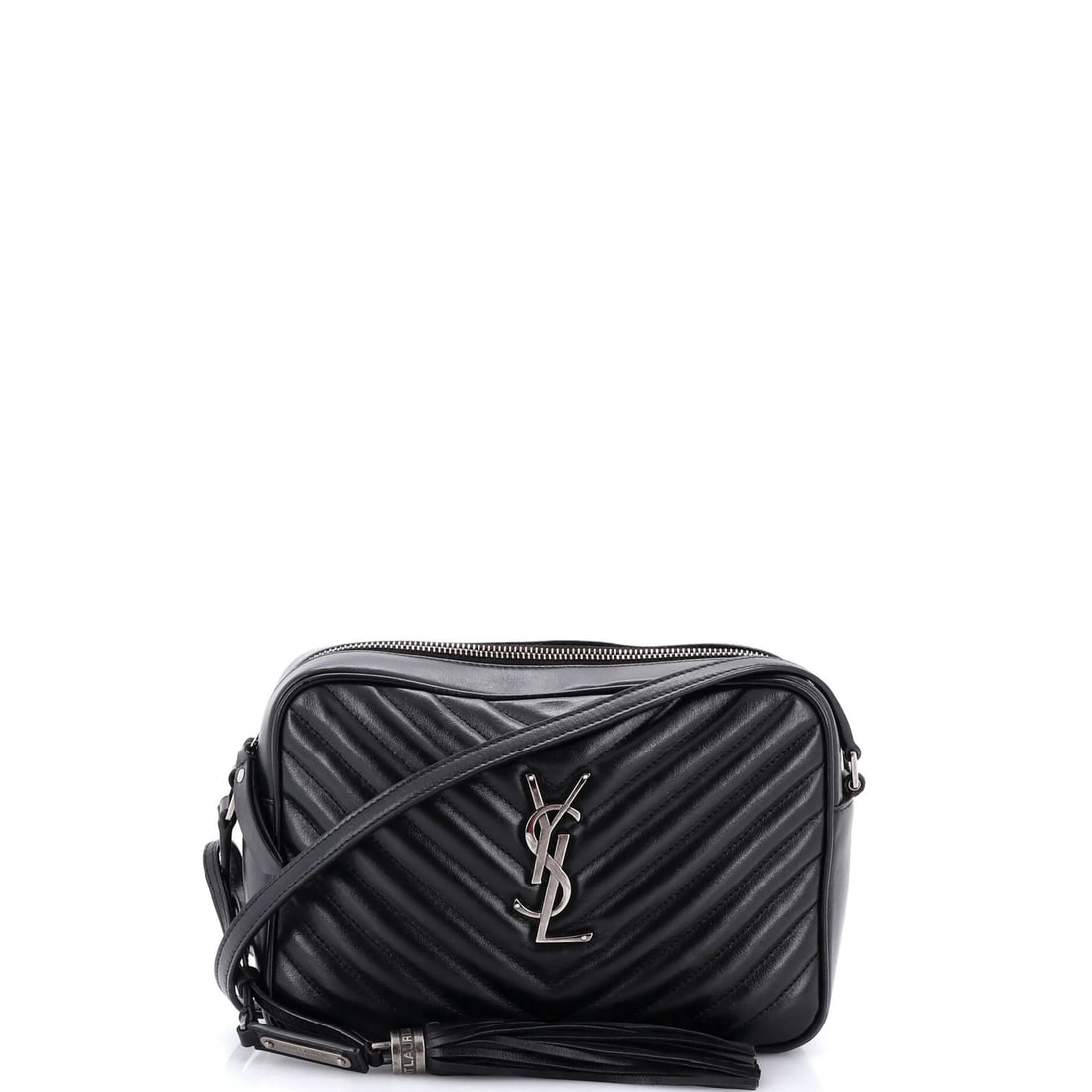Saint Laurent Lou Camera Bag Matelasse Chevron Leather Small (1 of 7)
