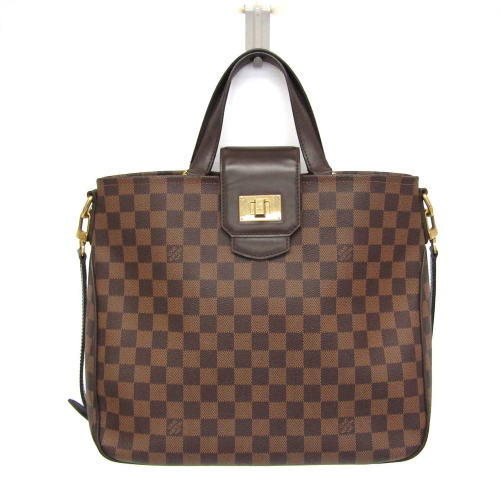 Canvas Damier Shoulder Handbag Vuitton Louis: Canvas Damier Shoulder Handbag Vuitton Louis Canvas Damier Shoulder Handbag Vuitton Louis - A Timeless Classic. This iconic Cabas Roseberry N41177 handbag from Louis Vuitton features a striking Ebene