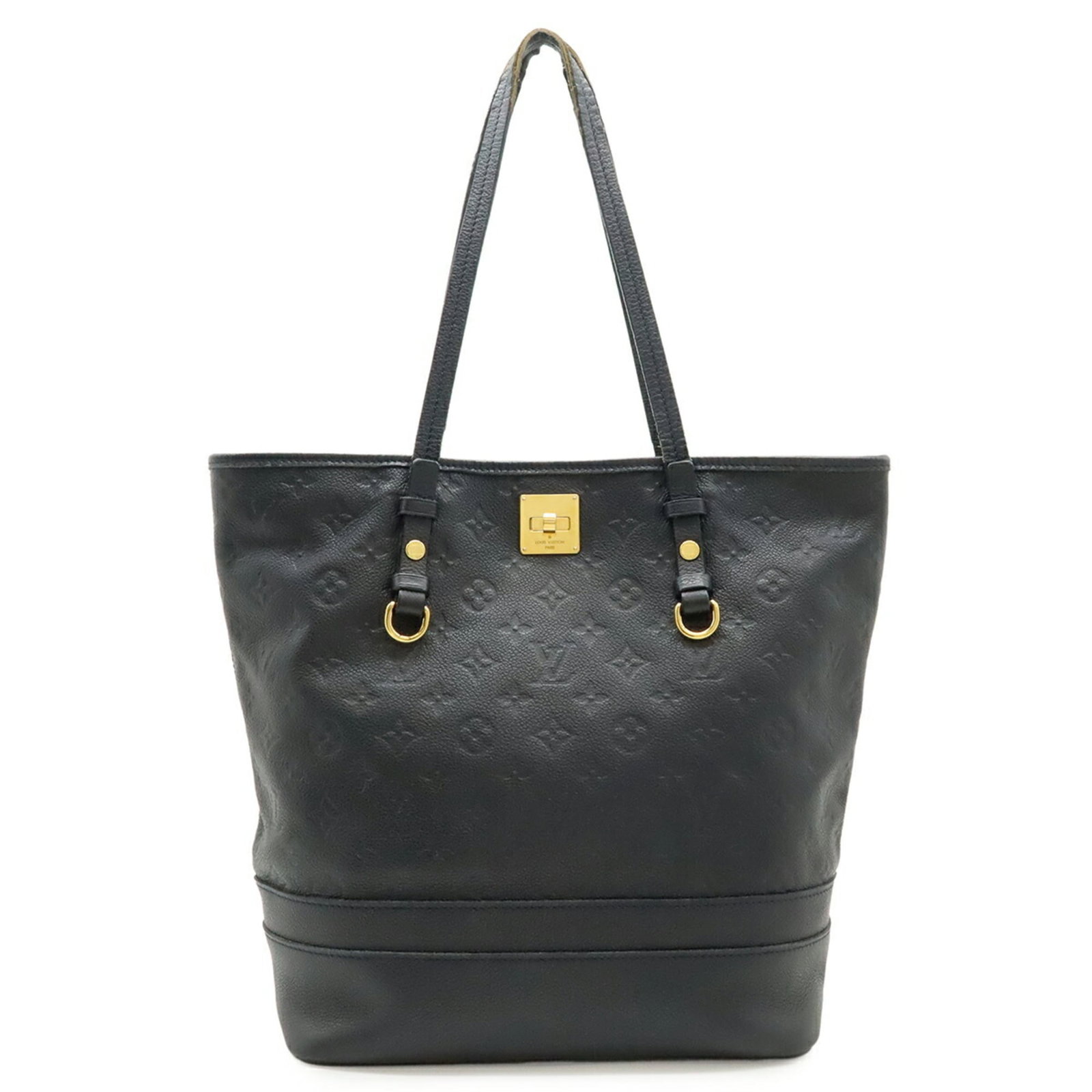 Louis Vuitton Shoulder Bag Tote Bag Monogram Empreinte: Louis Vuitton Shoulder Bag Tote Bag Monogram Empreinte The Louis Vuitton Monogram Empreinte Shoulder Bag Tote Bag boasts its iconic design, featuring the signature Monogram Empreinte pattern. Made fro