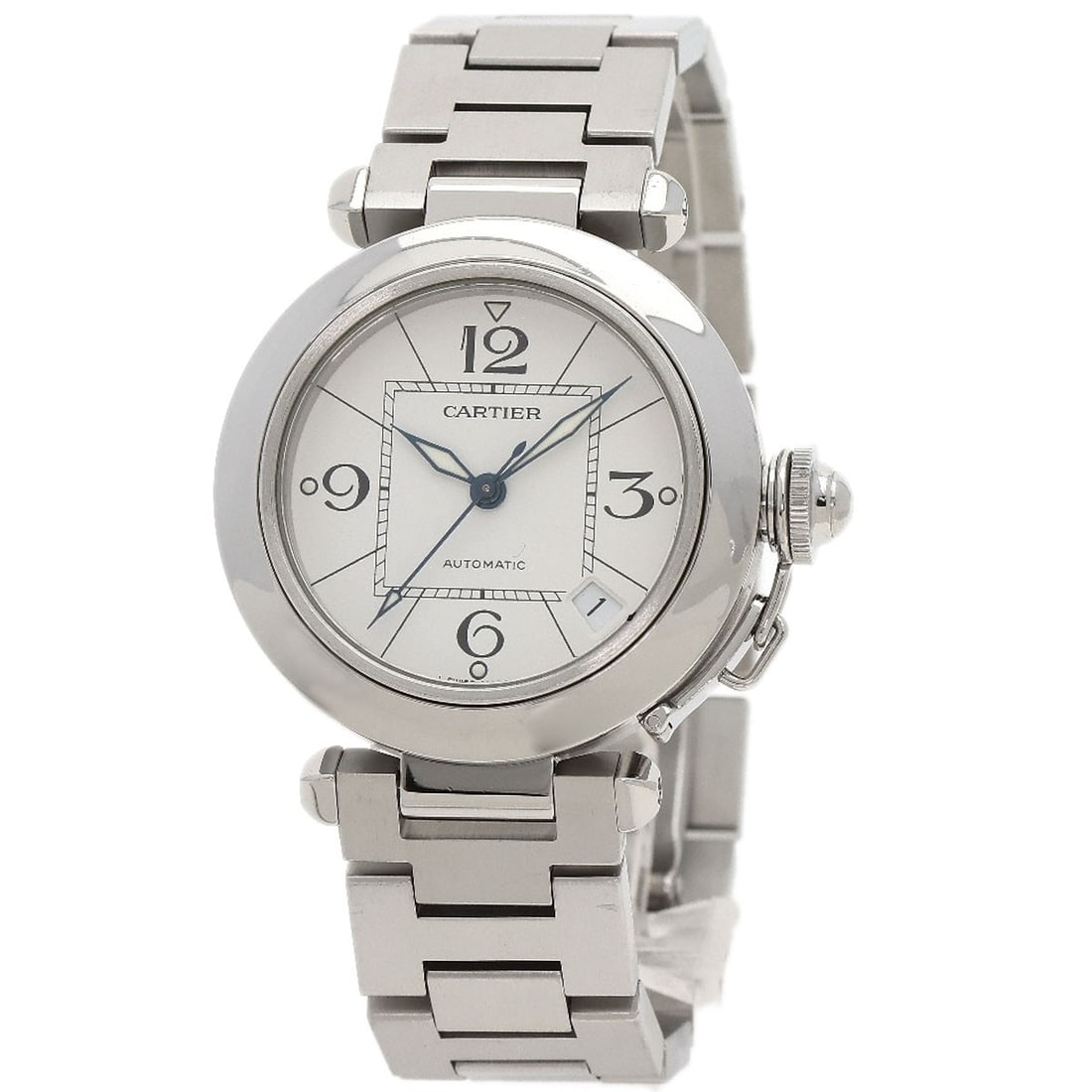 Stainless Steel C Watches Boys Pasha W31074M7: Stainless Steel C Watches Boys Pasha W31074M7 Stainless Steel C Watches Boys Pasha W31074M7 - A sleek and sophisticated timepiece, this watch boasts a silver case with a mechanical automatic movement,