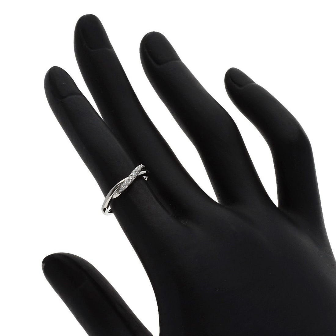 Pt950 Platinum Diamond Ring - 6