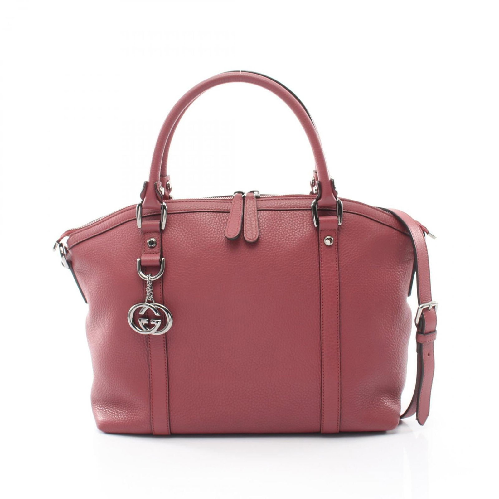 Gucci leather tote bag: Gucci leather tote bag Bordeaux leather tote bag from Gucci, featuring classic design with a timeless aesthetic. Made from high-quality leather, this stylish tote measures 26cm x 33cm x 15cm and offer