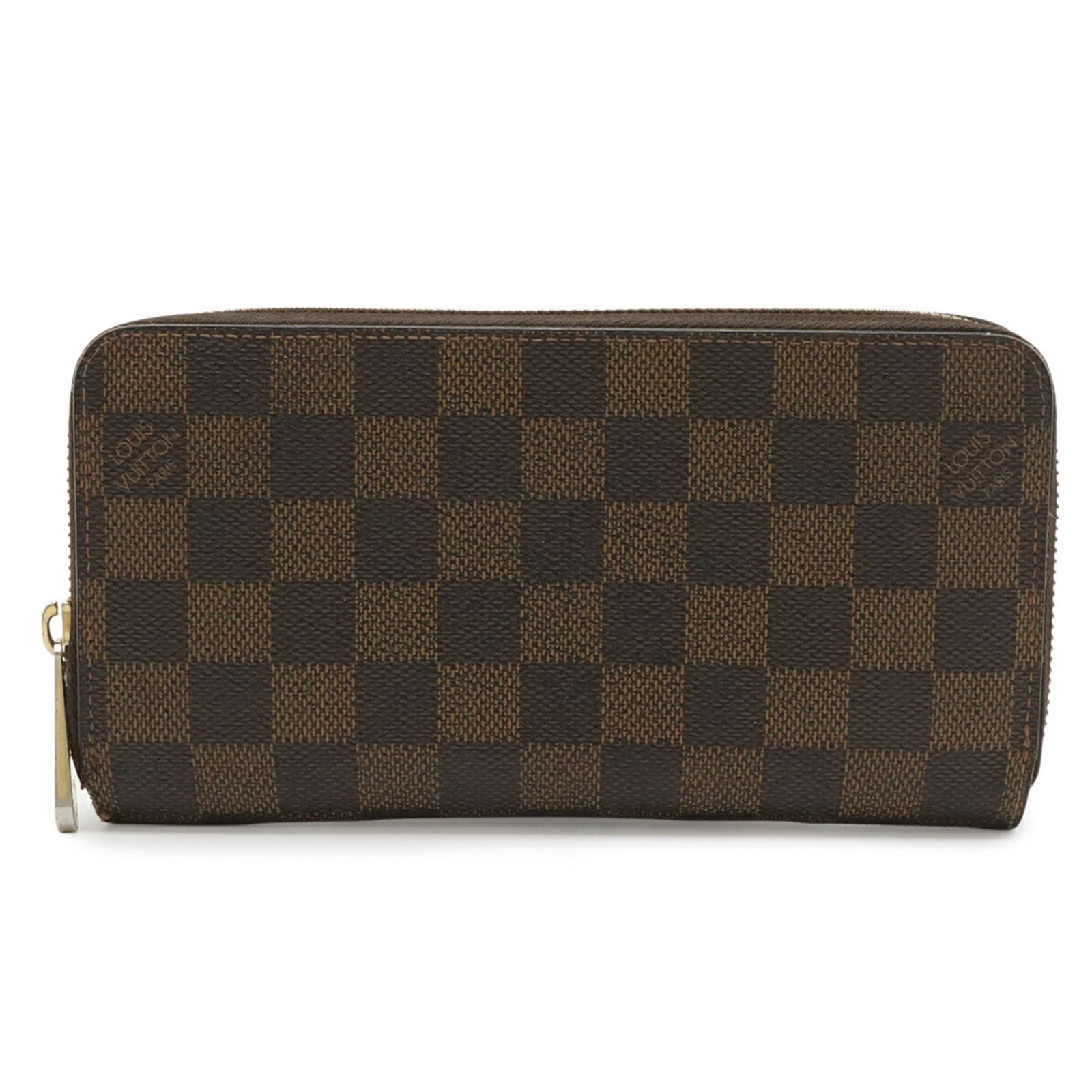 Louis Vuitton Long Wallet (Bi-Fold) Pvc: Louis Vuitton Long Wallet (Bi-Fold) Pvc The Louis Vuitton Long Wallet (Bi-Fold) Pvc features a classic design with a signature Damier pattern, crafted from durable PVC material. Measuring 10.5cm x 19.