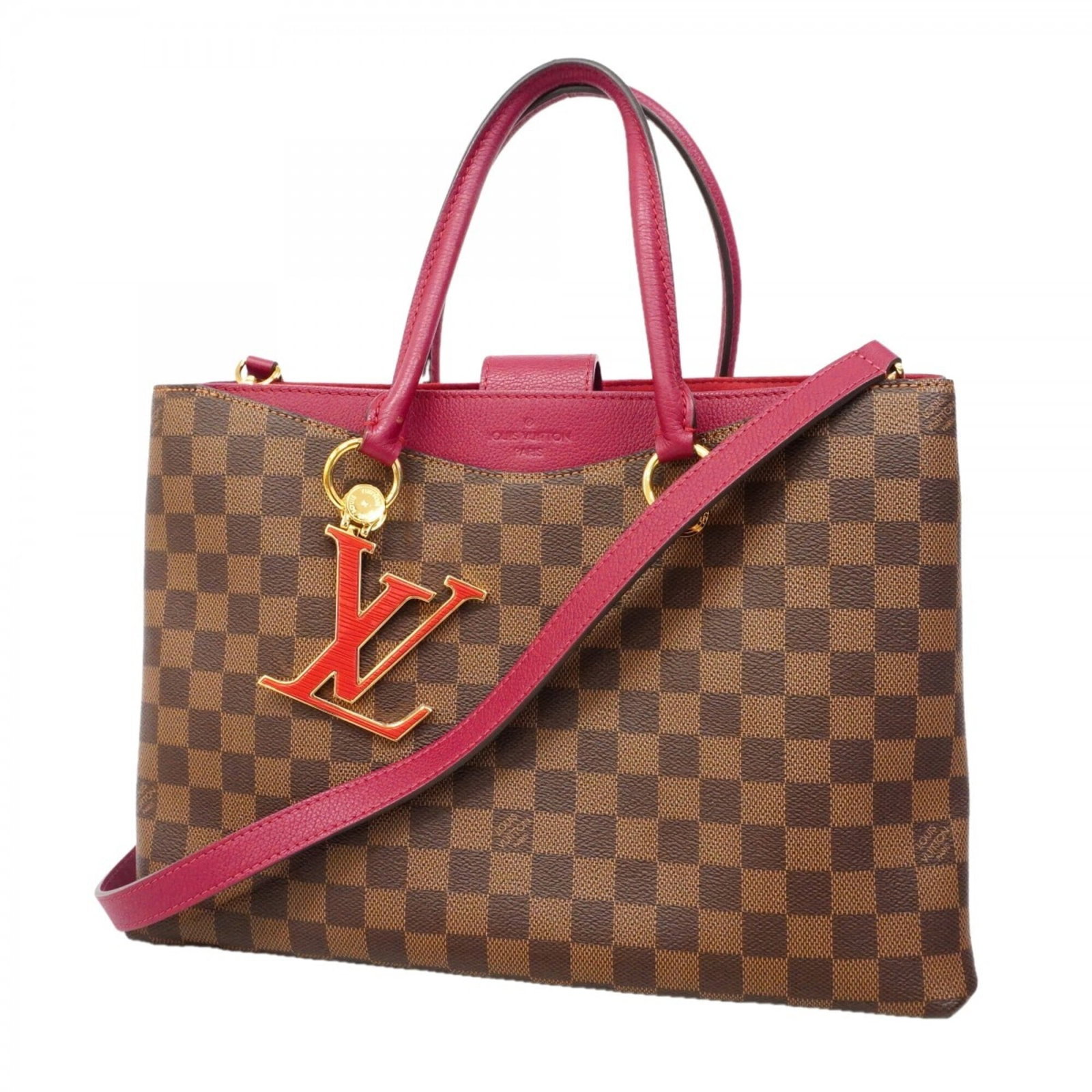 Louis Vuitton Handbag: Louis Vuitton Handbag Louis Vuitton MPN N40052 Ebene Women's Handbag, 24.5cm x 35cm x 12cm, a stylish and elegant accessory featuring the iconic Ebene monogram pattern, perfectly sized for everyday us