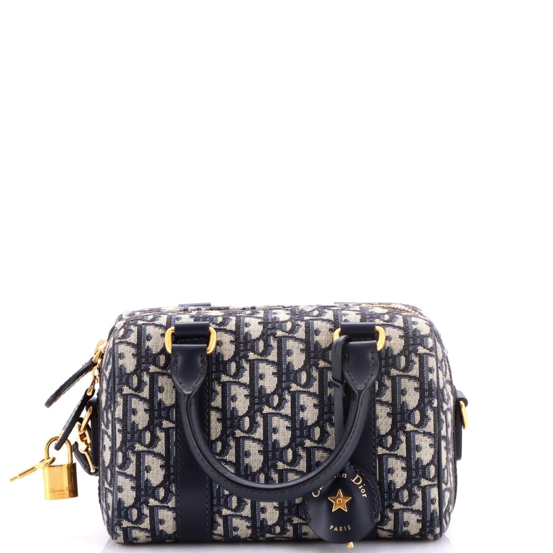 Groove Dior Bag Canvas Bowling Oblique Convertible Christian 20 (1 of 7)