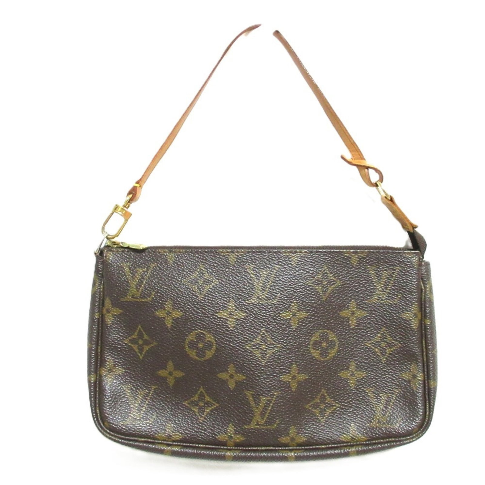 Monogram Pouch Louis Vuitton: Monogram Pouch Louis Vuitton Monogram Pouch Louis Vuitton - A timeless and elegant accessory, this brown monogram pouch features the iconic LV design. Measuring 13cm x 22cm x 3cm, it's a compact and
