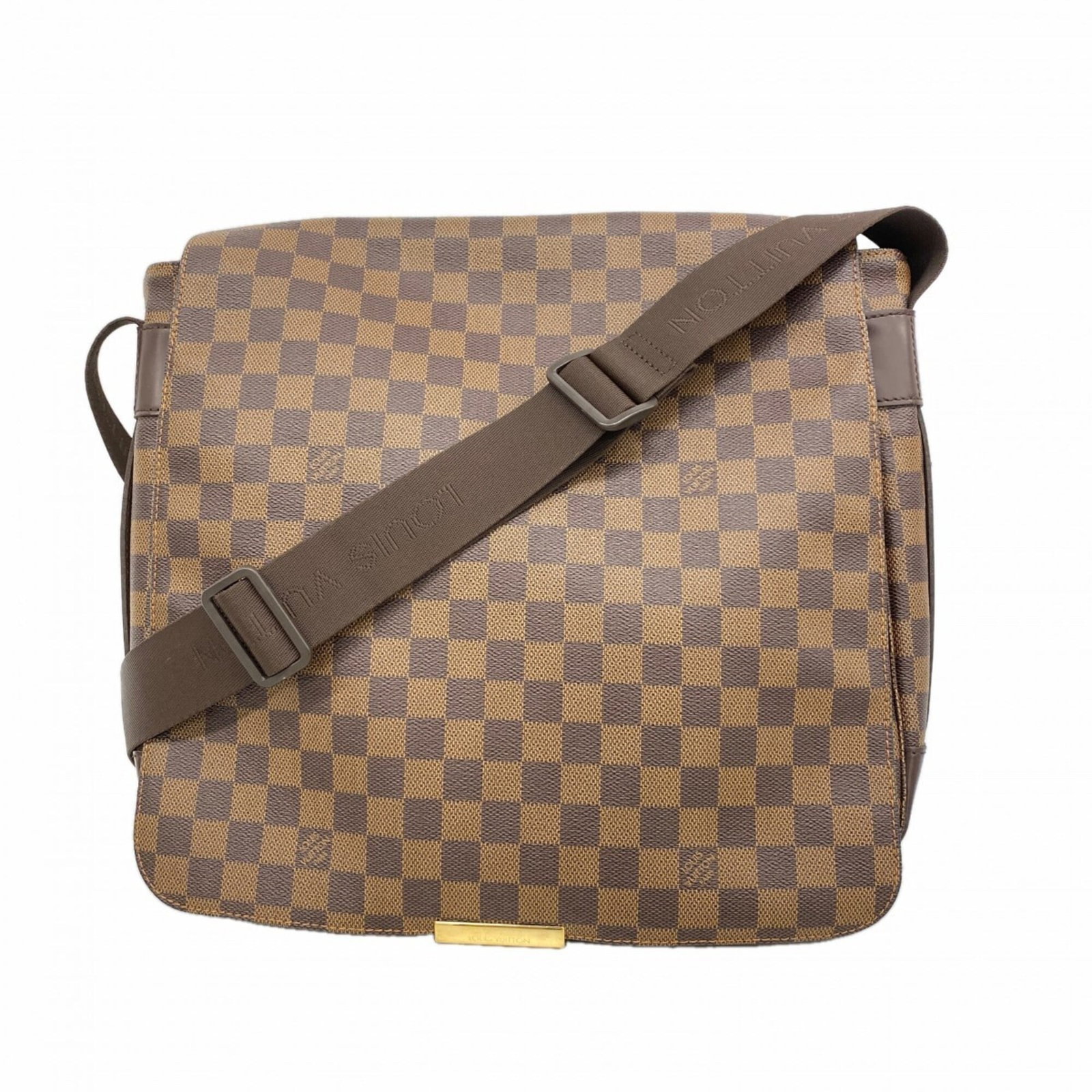 Shoulder Bag By Louis Vuitton: Shoulder Bag By Louis Vuitton Ebene-colored shoulder bag with clean lines and classic design, measuring 33cm x 33cm x 10cm. This Louis Vuitton MPN N45258 bag boasts a timeless style that complements