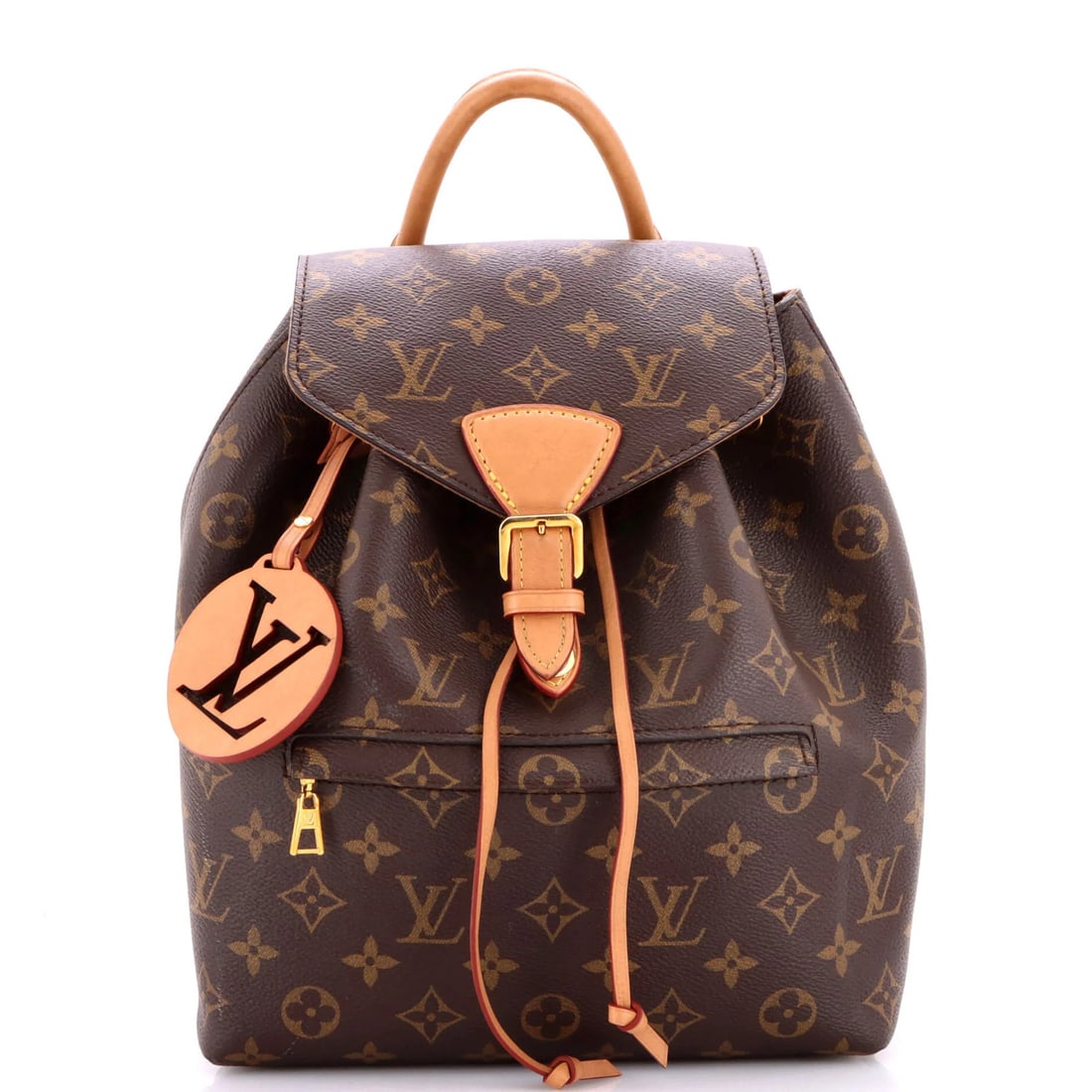 Louis Vuitton Montsouris NM Backpack Monogram Canvas PM: Louis Vuitton Montsouris NM Backpack Monogram Canvas PM Brown Louis Vuitton Montsouris NM Backpack Monogram Canvas PM, featuring a classic backpack design with a timeless monogram canvas exterior and 