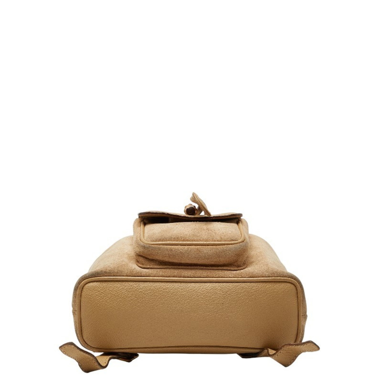 Gucci suede leather backpack - 3
