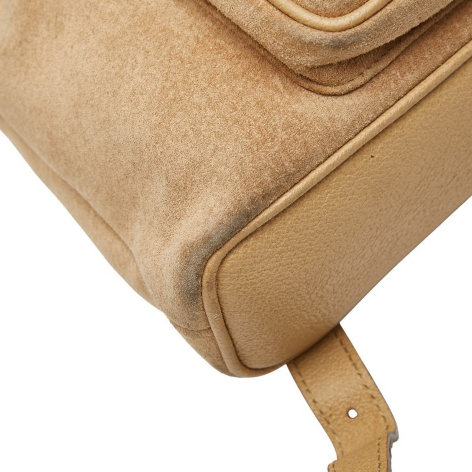Gucci suede leather backpack - 5