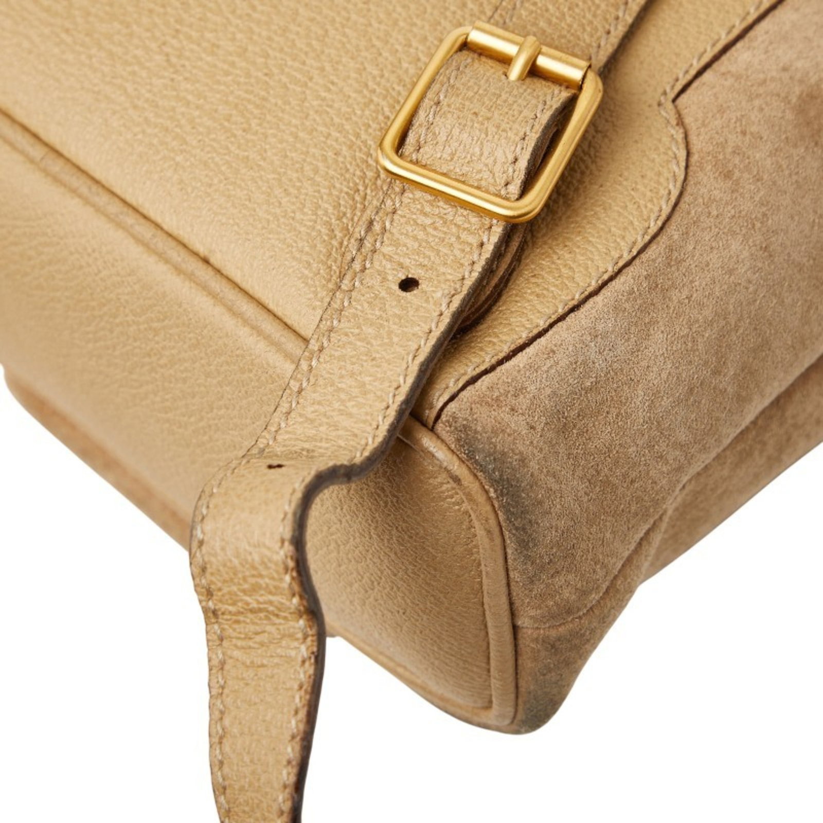 Gucci suede leather backpack - 6