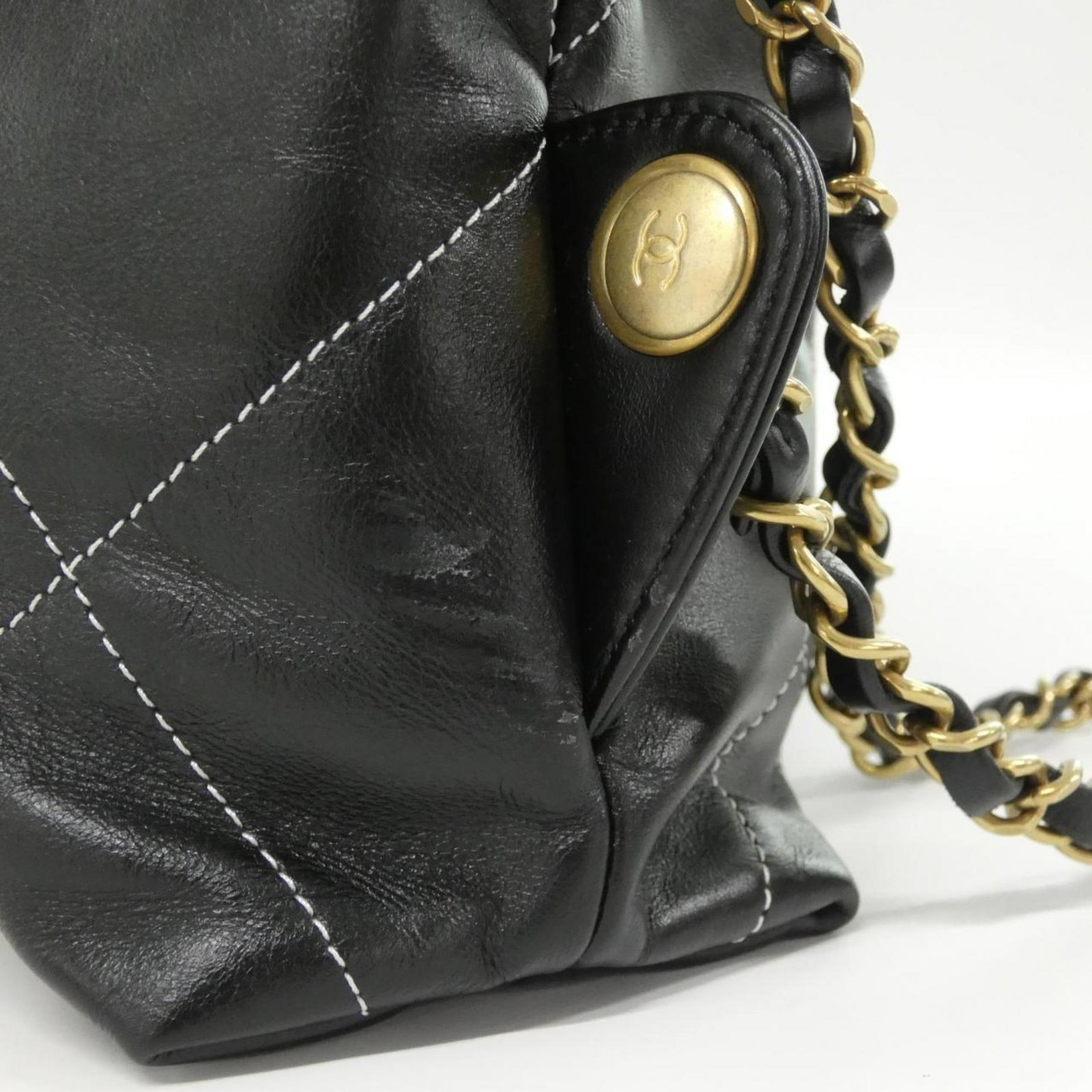 Leather Backpack by Chanel - 6